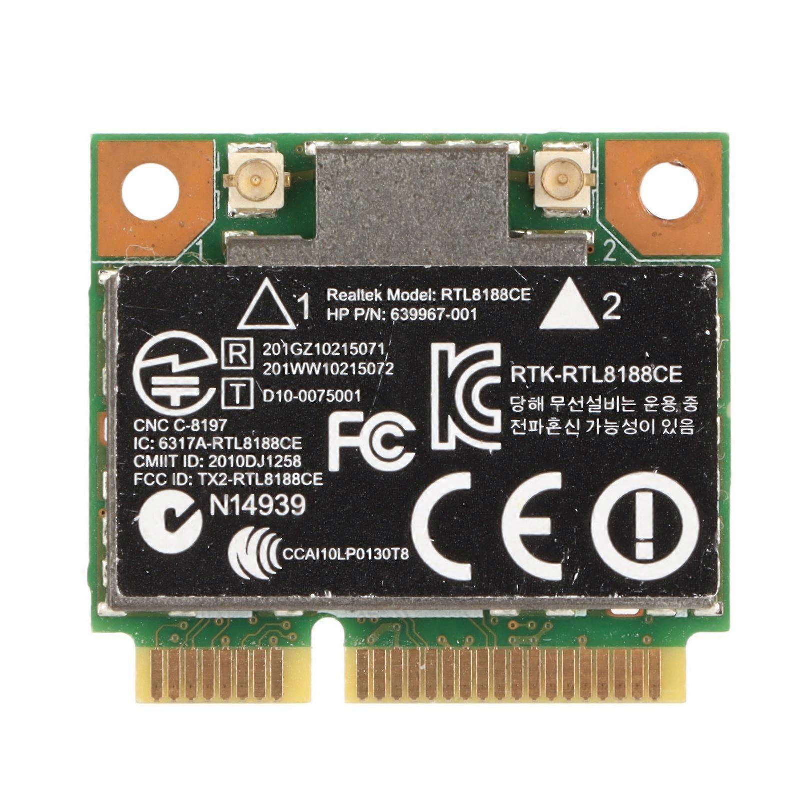 PCI E WiFi Card 150Mbps 802.11 B/G/N Mini PCI E RTL8188CE