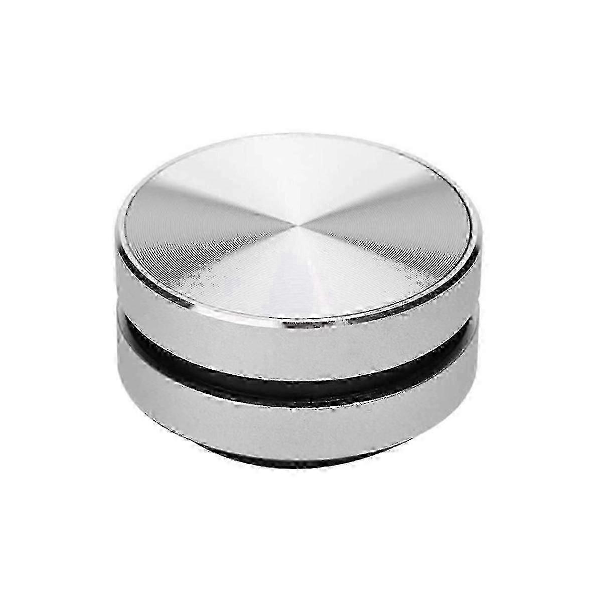 Portable Mini Bluetooth Speaker Turns Anything Into A Wireless Bone Conduction Induction Vibration Silver