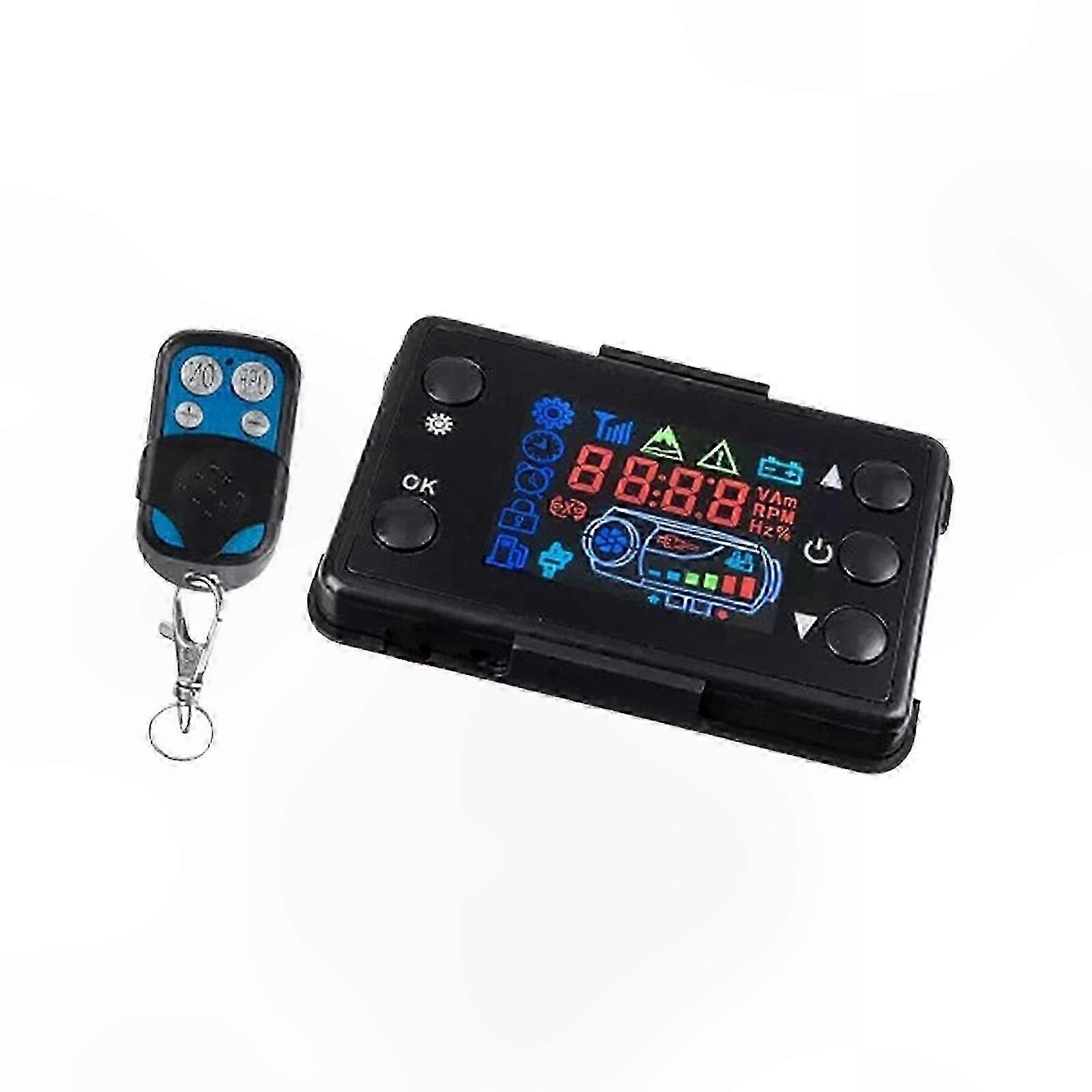 Universal 2-8KW Diesel Air Heater with LCD Monitor & Remote Control for 12/24V Systems