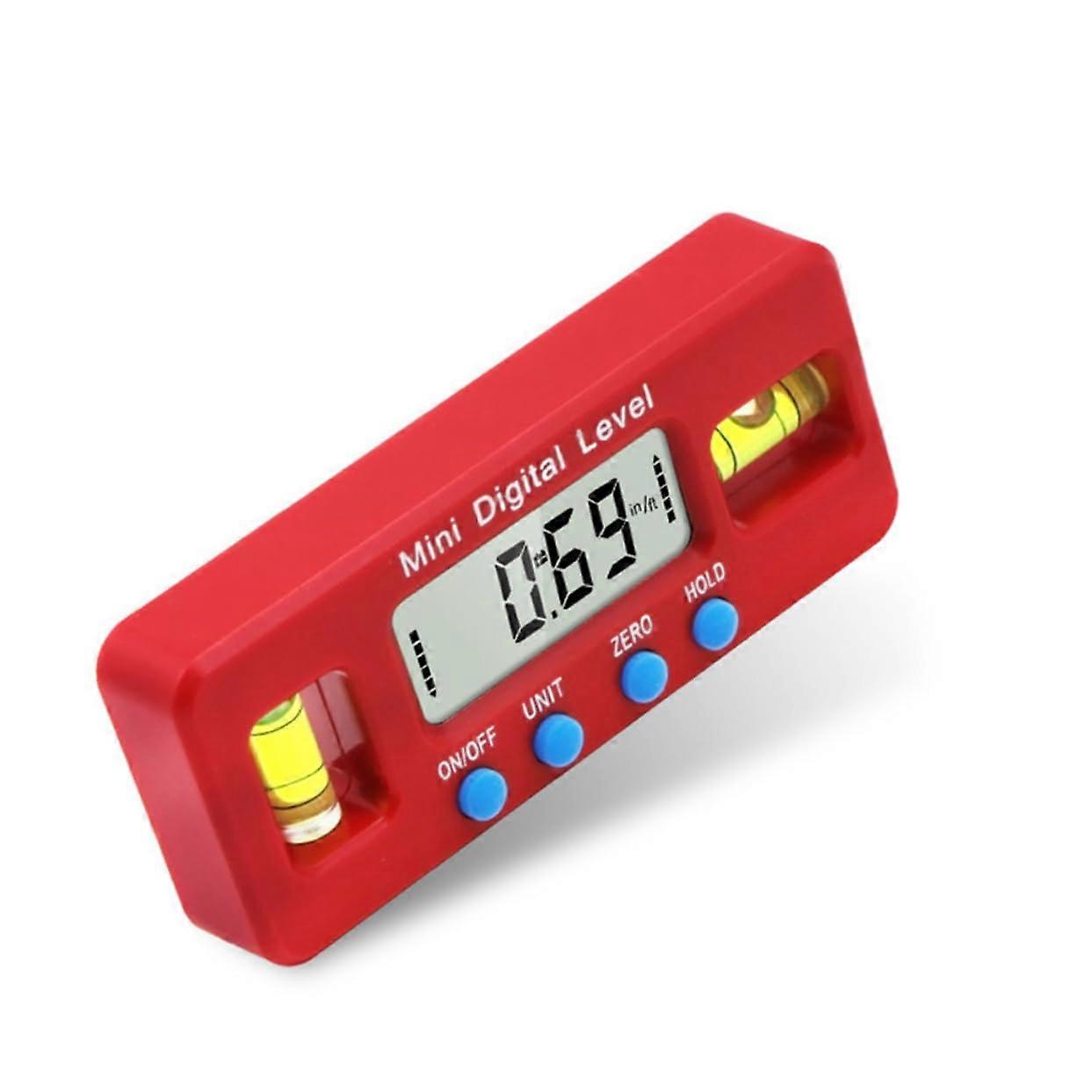 Electronic Inclinometer Digital Level Gauge Angle Tool For Construction And Woodworking