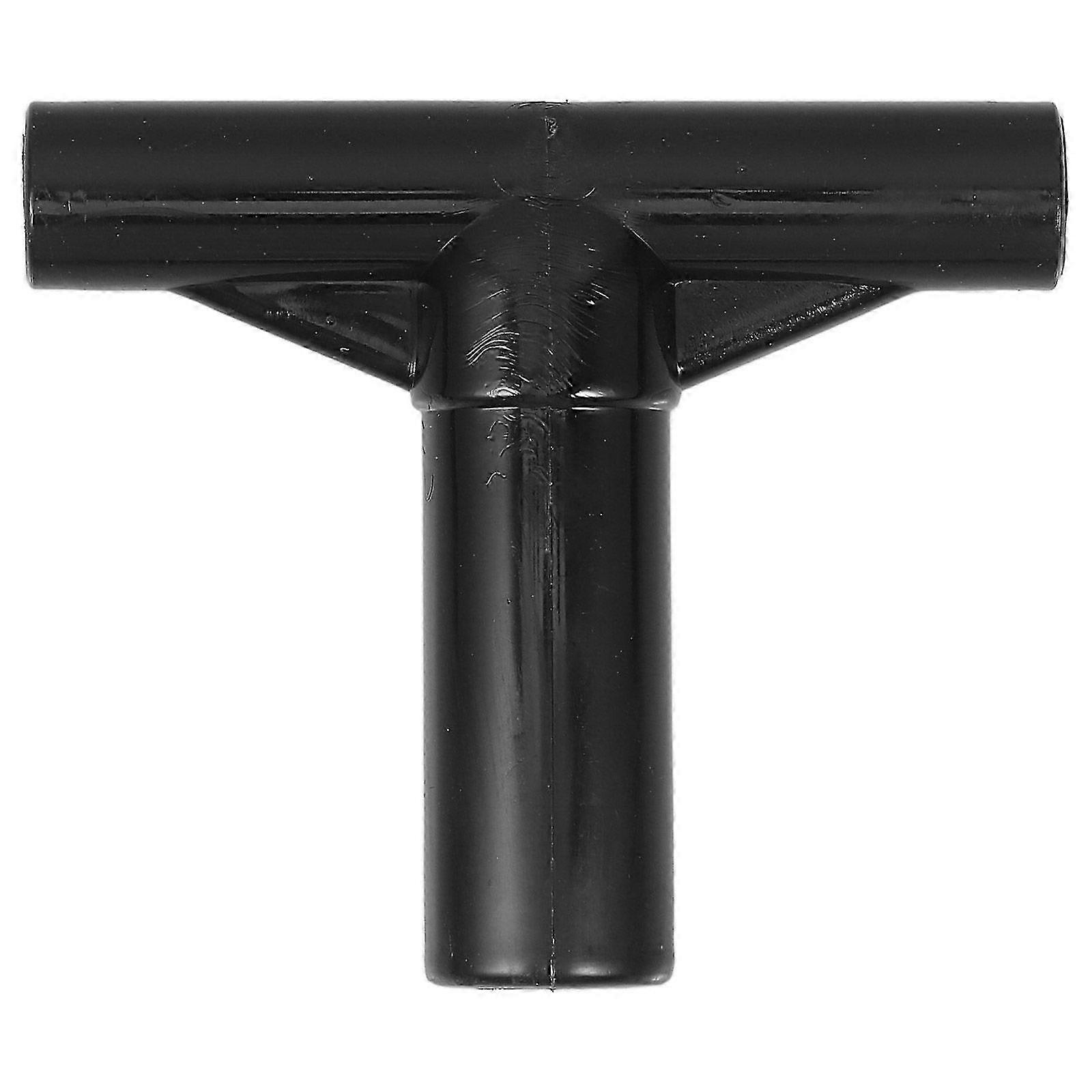 Trampoline Enclosure T-Shaped Pipe Sleeve Connector for Trampoline Safety Net Frame