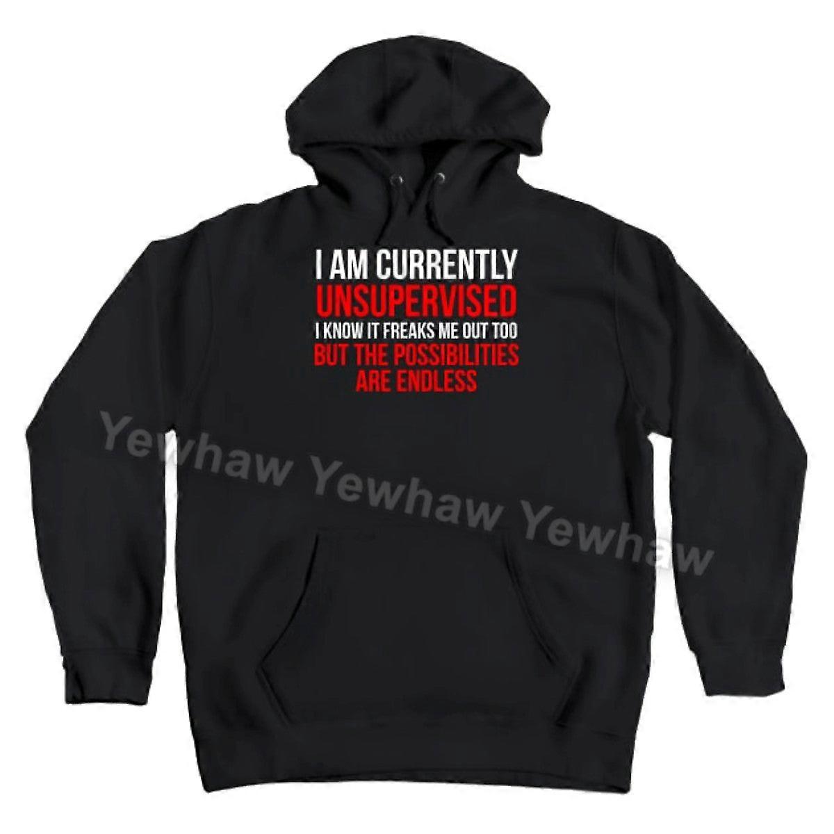 I Am Currently Unsupervised Hoodie