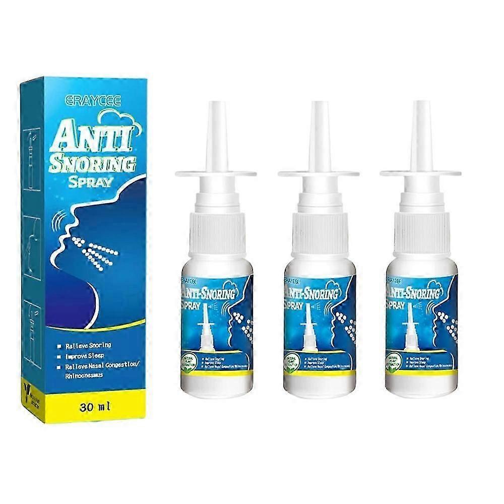 30ML Anti Snoring Spray Stop Snore Throat Relief Sleeping Easier Cold Health Liquid Better Relief Sneezing