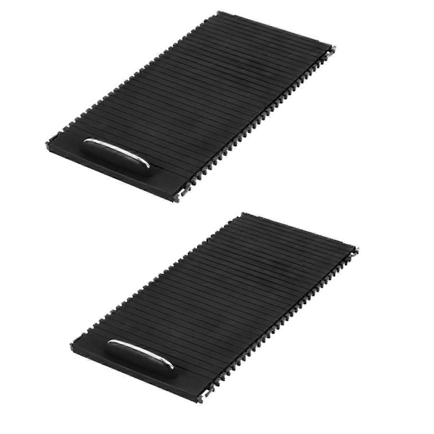 2Pcs Car Inner Indoor Centre Console Roller Blind Cover for C-Calss W204 S204 E-Class W212 S212 A204