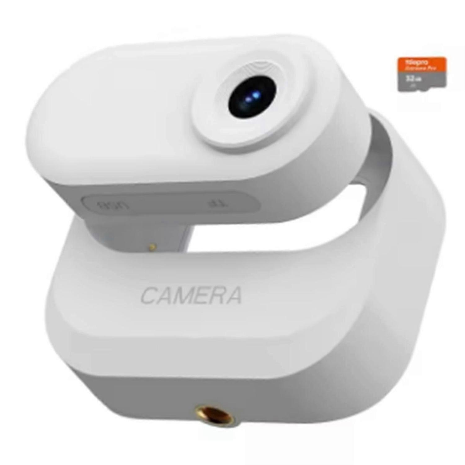 Mini Action Camera HD 1080P Waterproof Small Tiny Stabilization Sport Cam for Vlog Mini Pet Anywhere Camera with Card