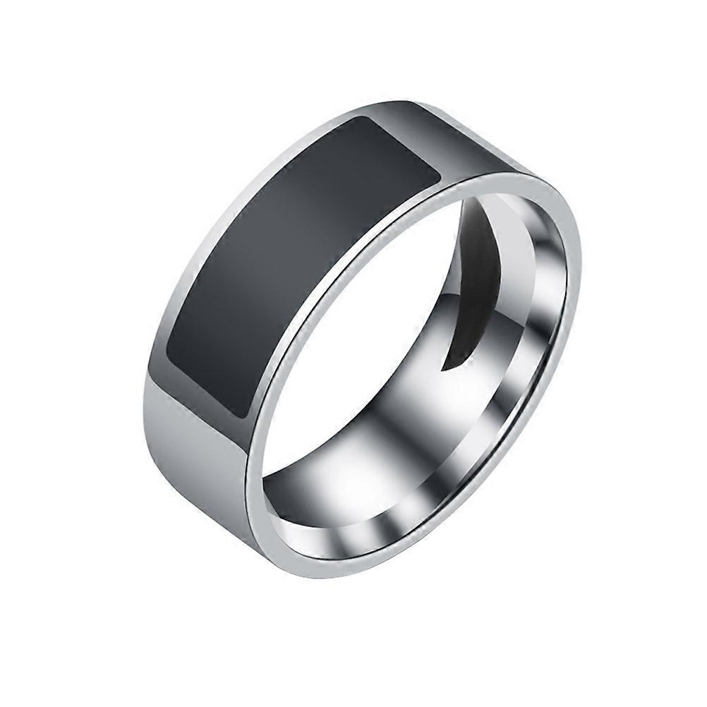 Smart Ring Tag for Phone Quick Start Application 8mm Black