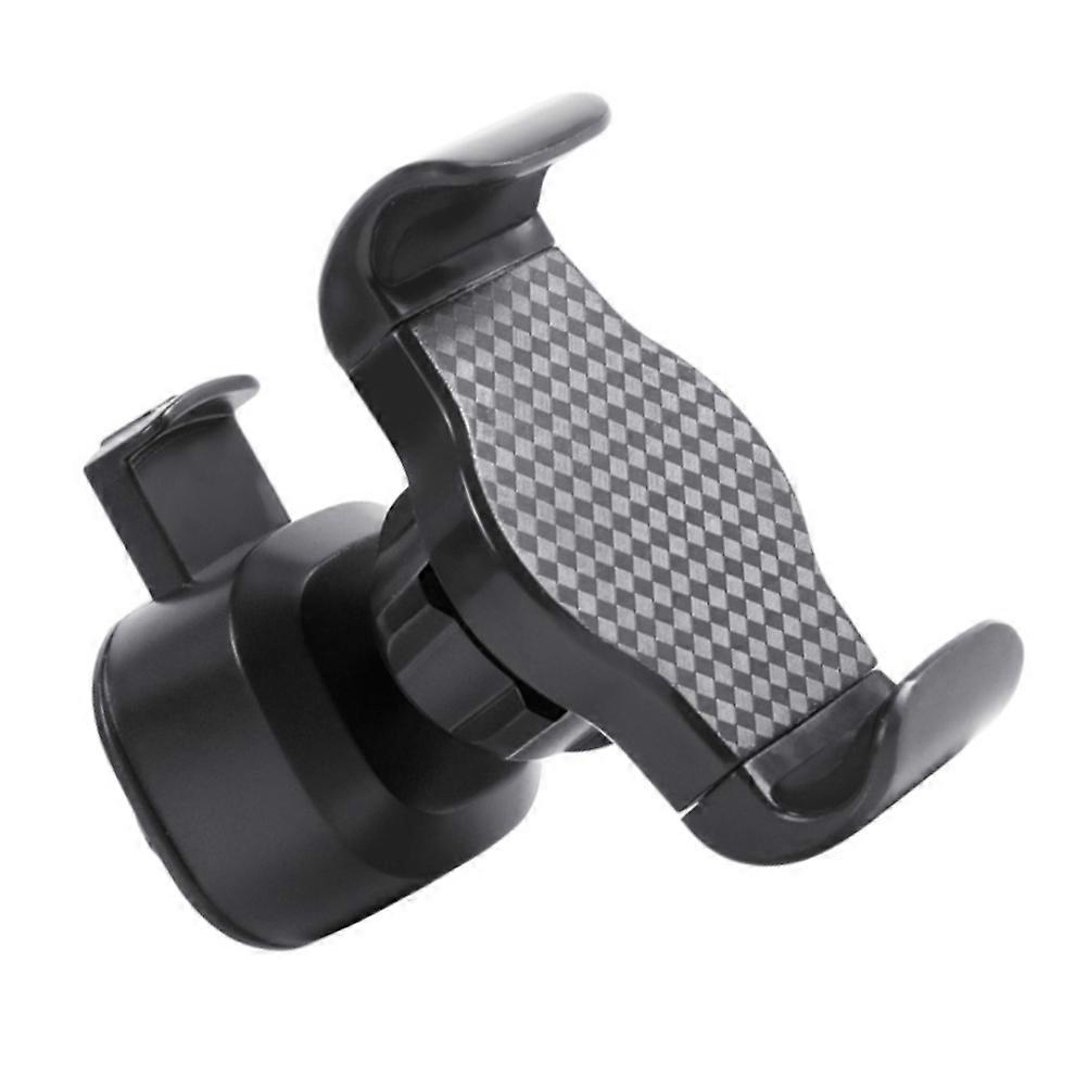 Car Phone Bracket for Secure Navigation Holding 2Pcs Black ABS Design