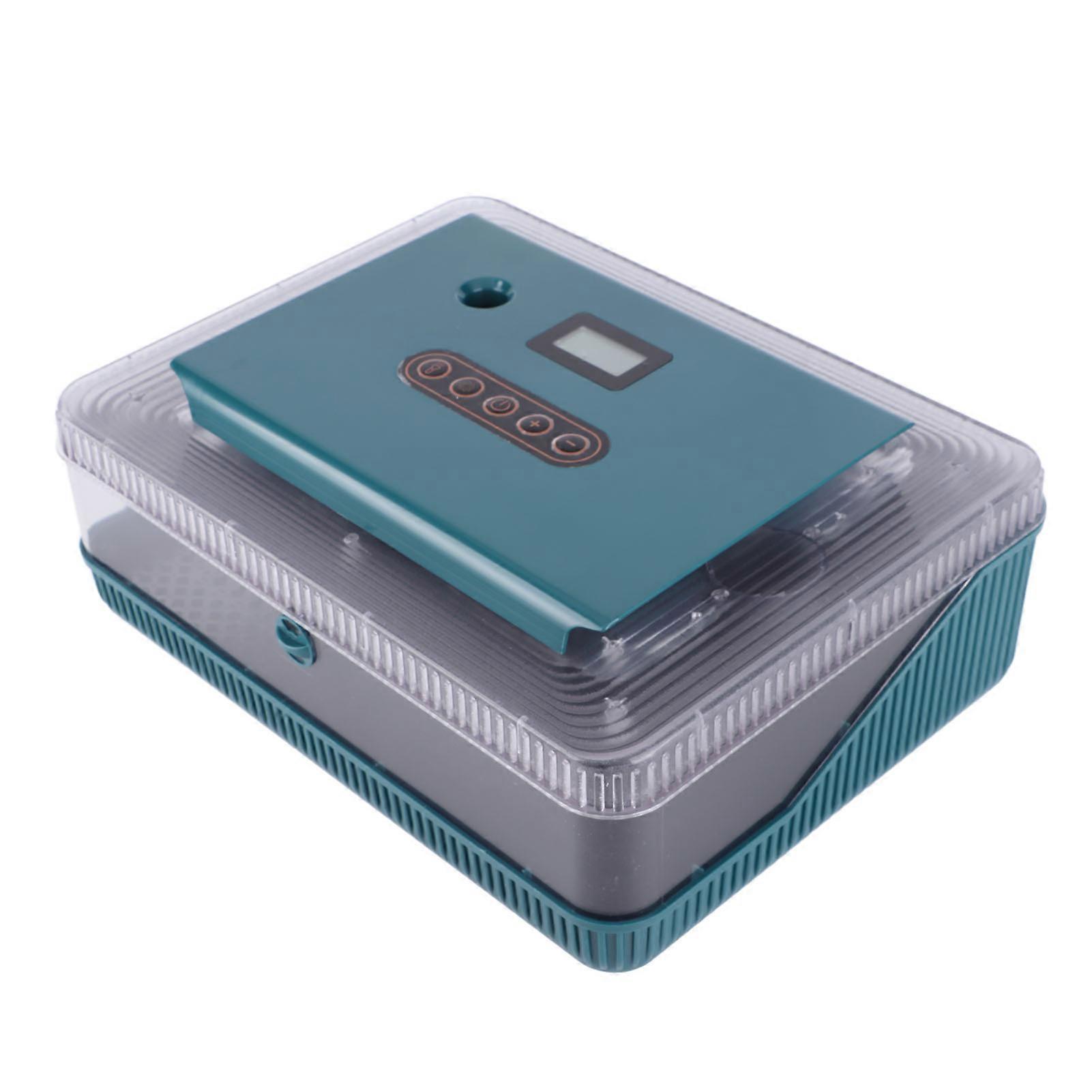 25-Egg Automatic Incubator with Dual LED Display 38x29x14.5cm US Plug