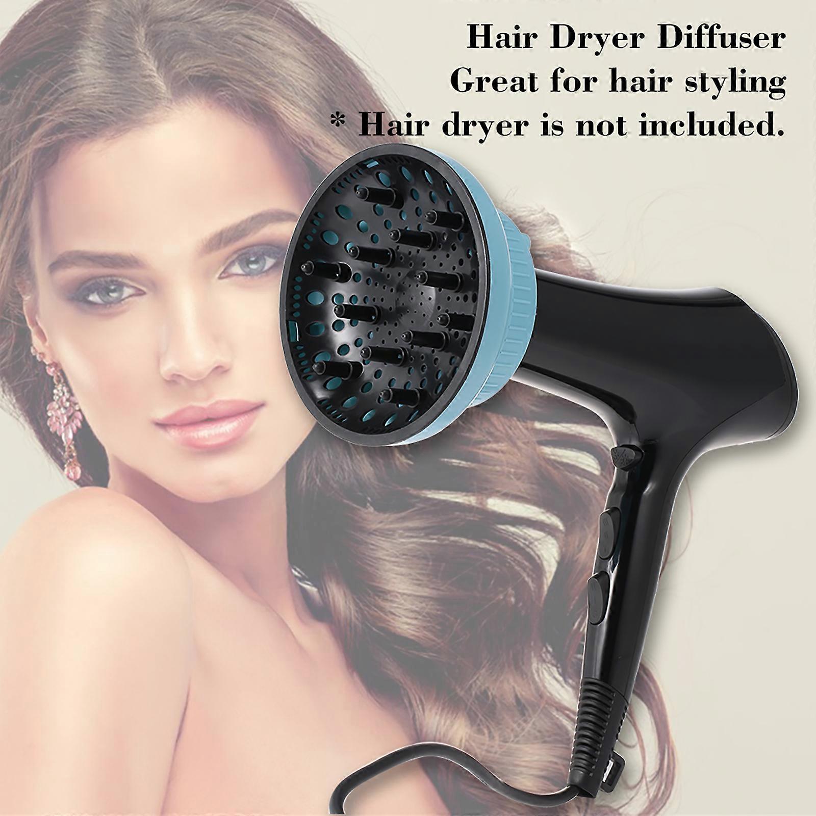 Hair Dryer Diffuser Adjustable Blow Dryers Diffuser for Curly or Wavy Hair Styling Attachment Fits Most Hair Dryers