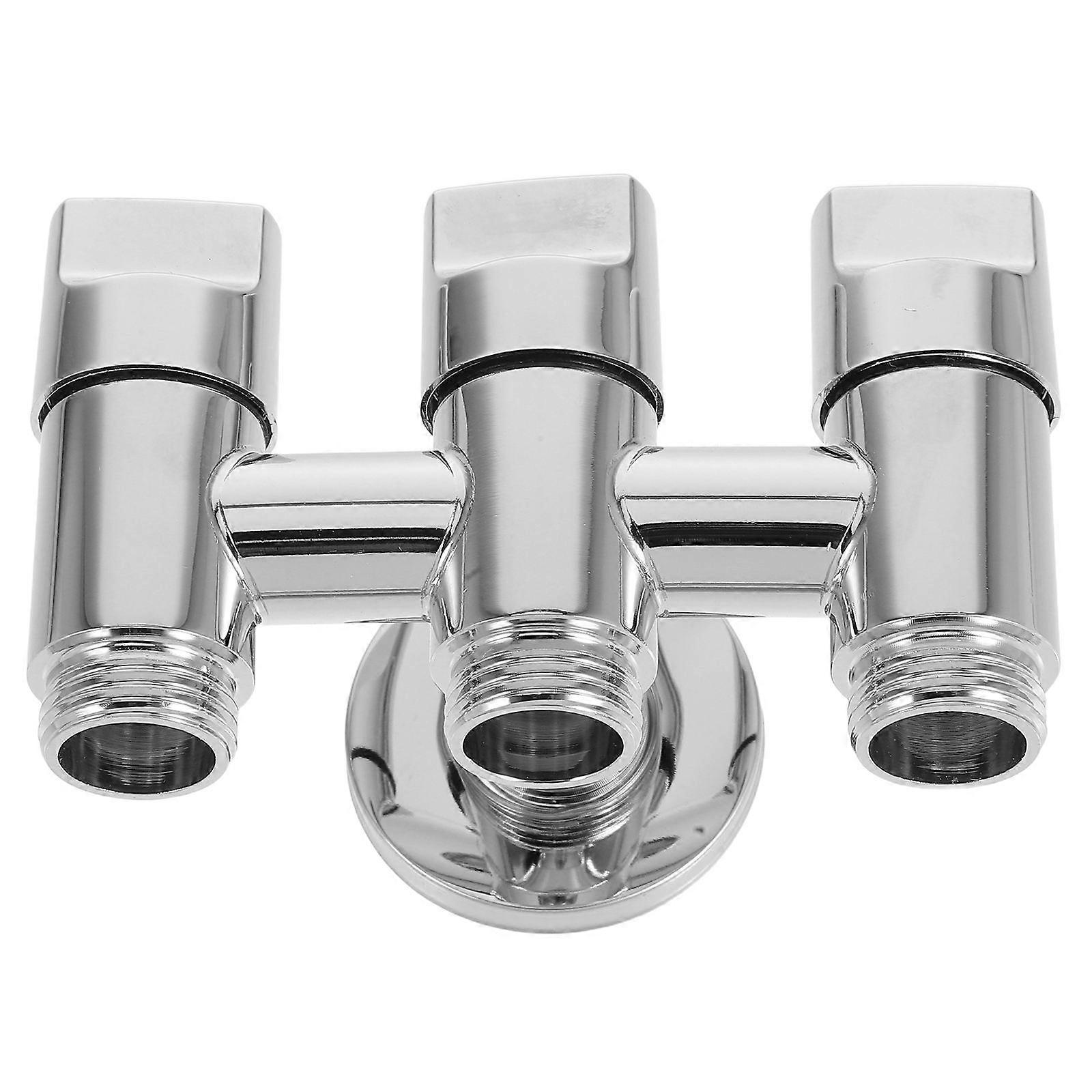 Angle Stop Stainless Steel Valve for Toilet Connector 5Pcs Pack
