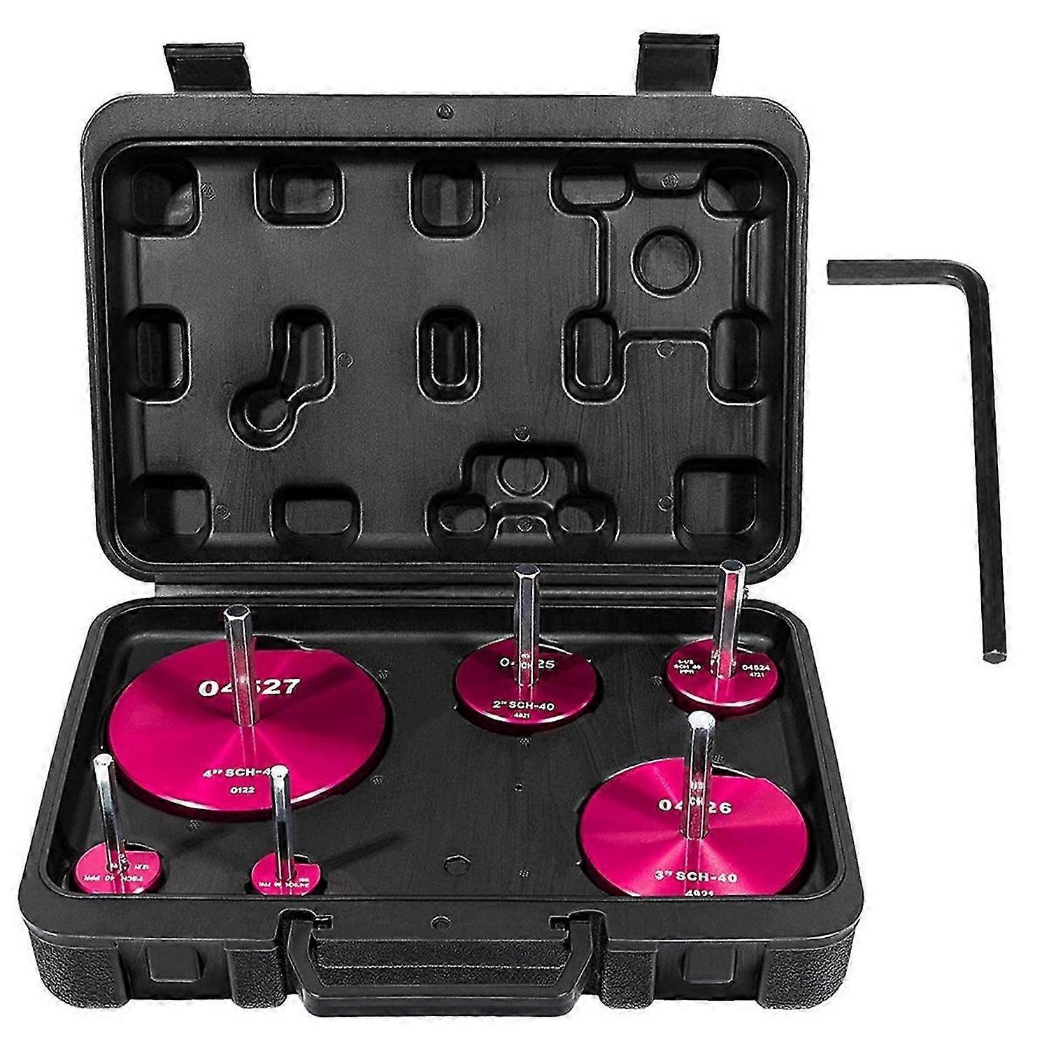 04529 for PPRK6 Plastic Pipe Fitting Reamer 6 Piece Kit