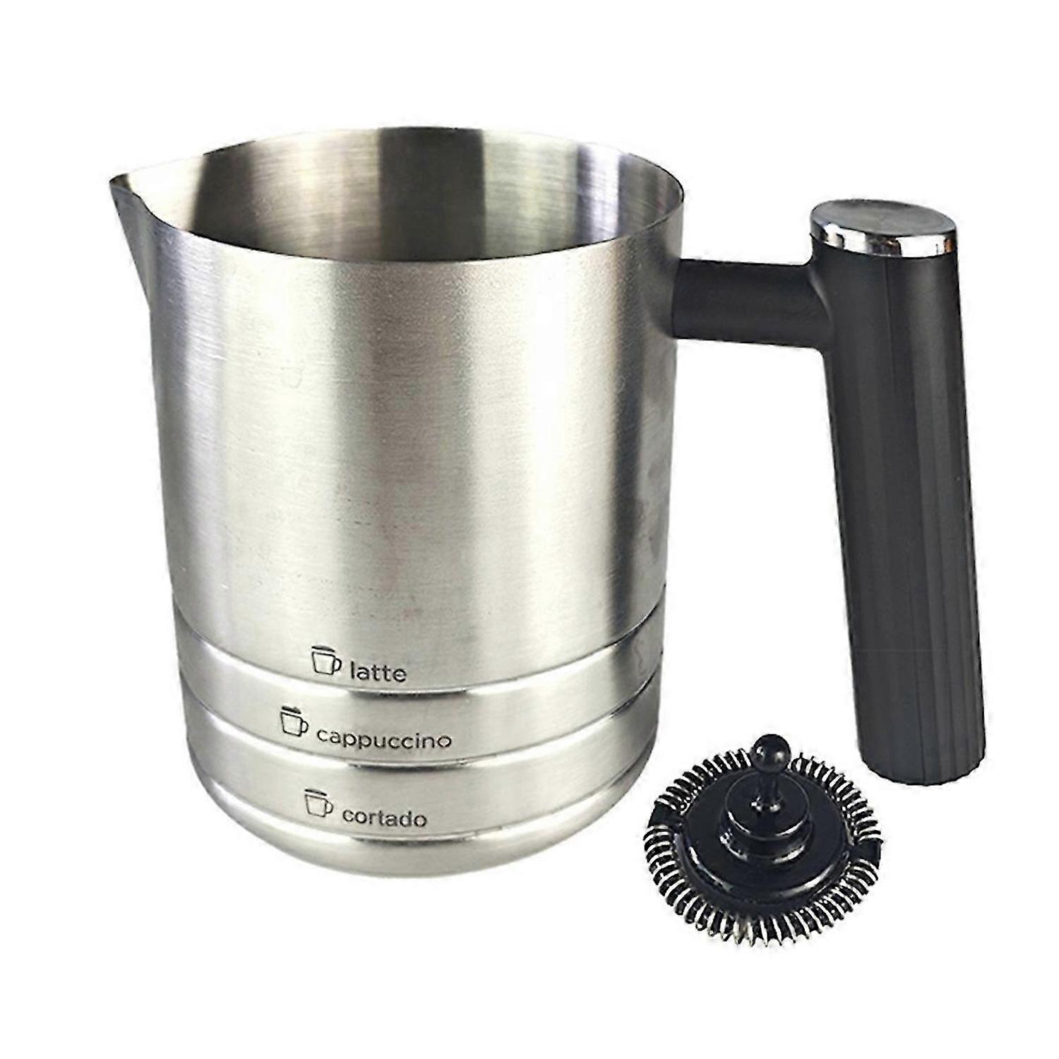 Milk Frother Cup Replacement Set Whisk Milk Frother Parts Whisks for ES601 ES655 Coffee Machine Part