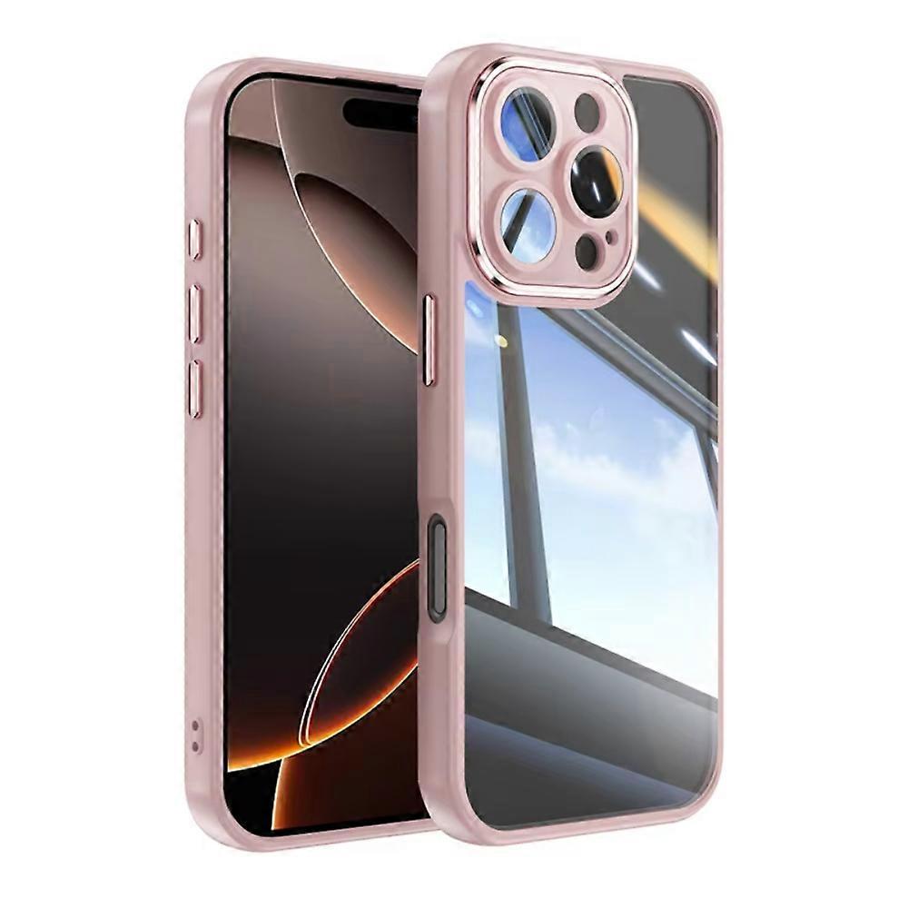 Transparent Acrylic Phone Case For iPhone 16 13 15 14 12 Pro Max 16e Shockproof Armor Phone Cover For iPhone 16 Plus Fundas Case