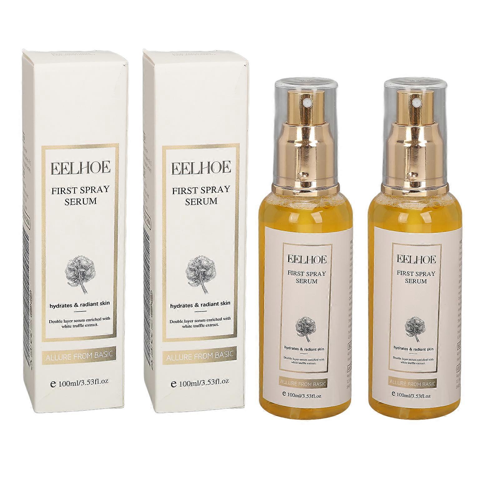 Lot de 2 sérums visage à la truffe blanche 100 ml, réduit la pigmentation, blanchit, hydrate et hydrate. Premier spray