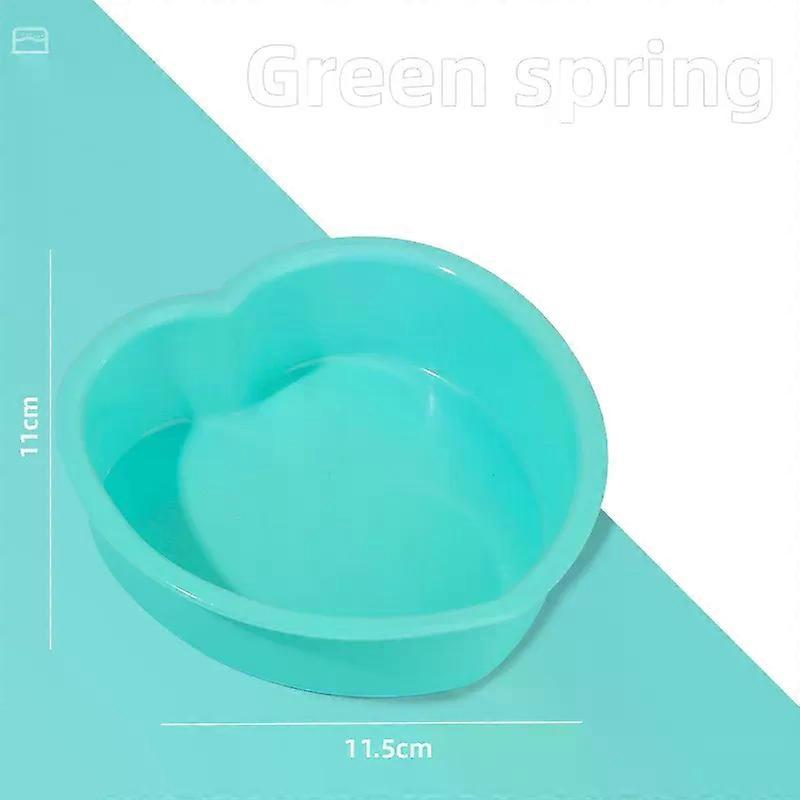 Silicone Cake Mold Heart Cake Layer Set Silicone Bakeware Mold for Baking Tools Rainbow Cake and Mousse Easy to Demold