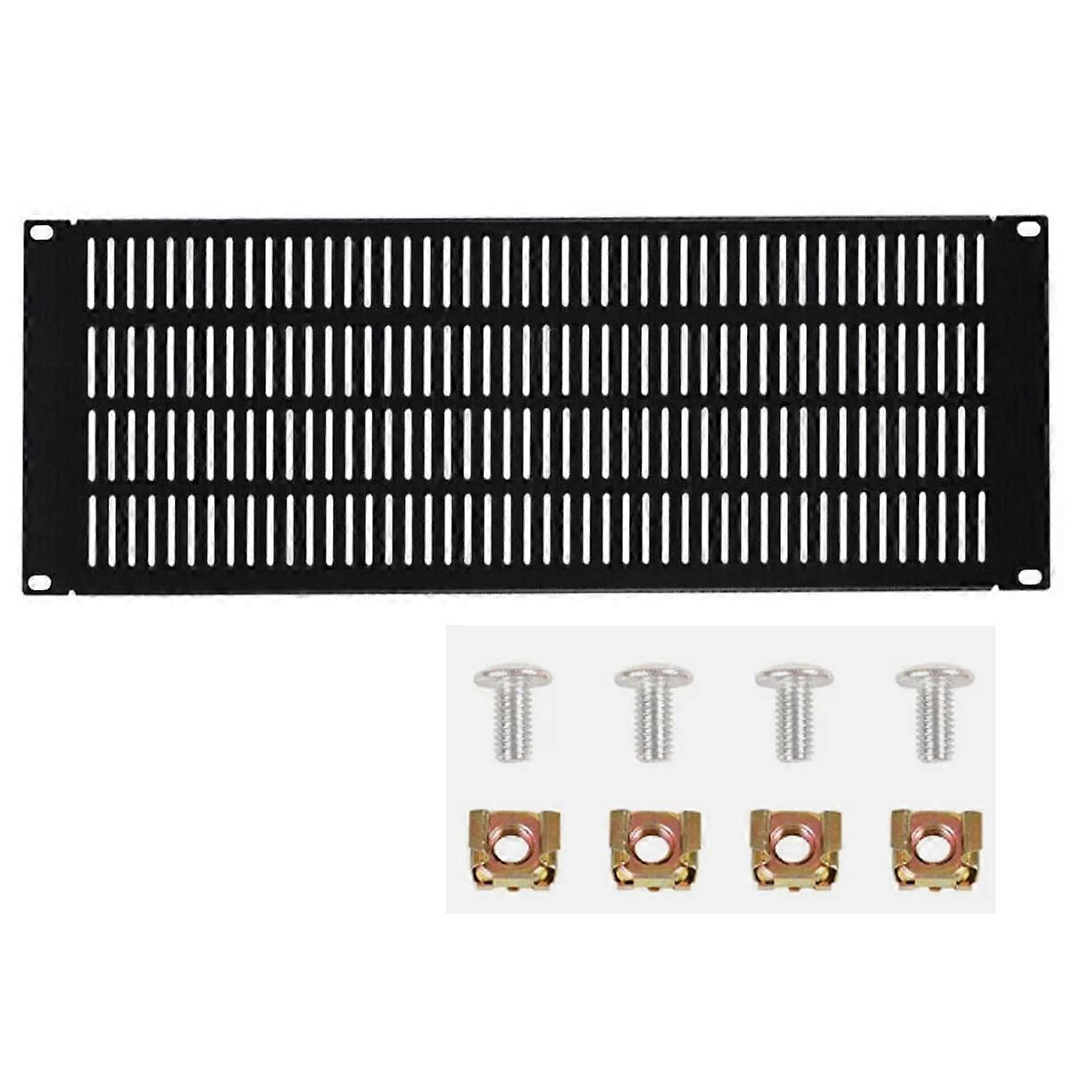 WSYW 4U Vented Blank Rack Mount Panel Spacer 19" Network Server Cabinet