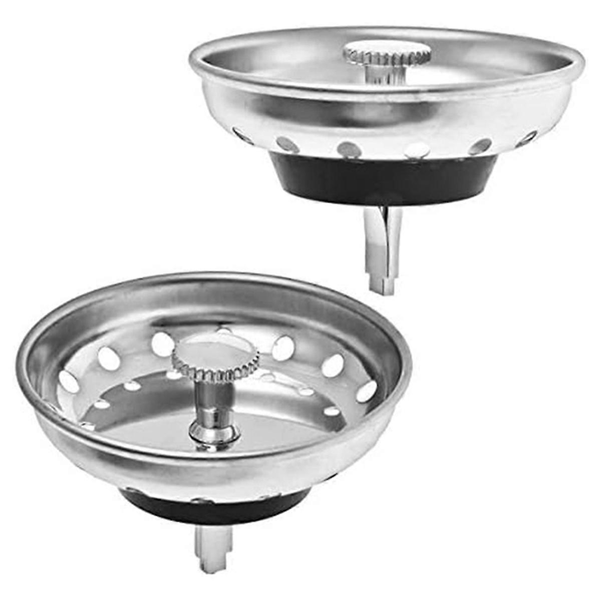 Kitchen Sink Strainer and Stopper Combo Basket Replacement Basket