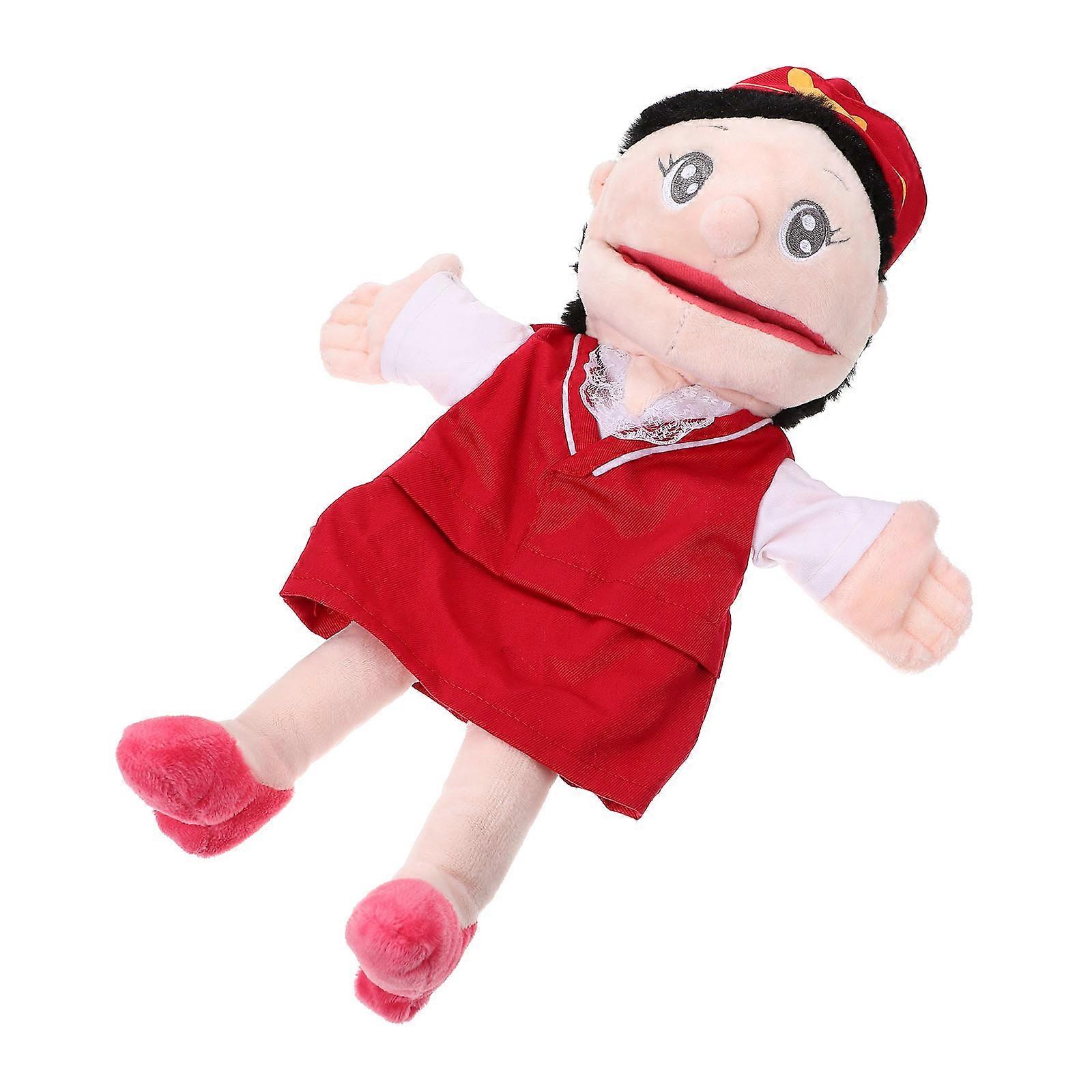 Red Finger Puppet Toy for Story Telling Interactive Play