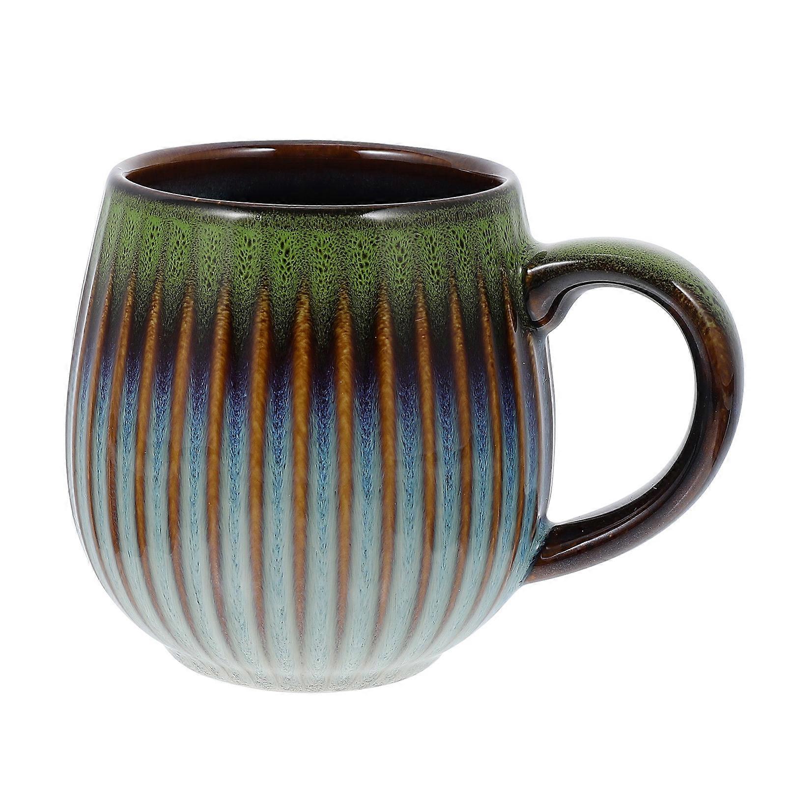 Ceramic Coffee Cup for Home Use 2Pcs Practical Creative Milk Storage Mug