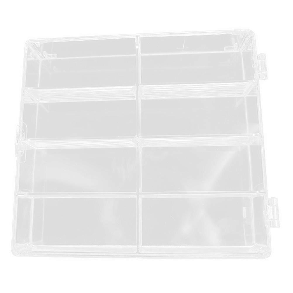 Clear Plastic Car Models Display Storage Box 2Pcs for Storage Use
