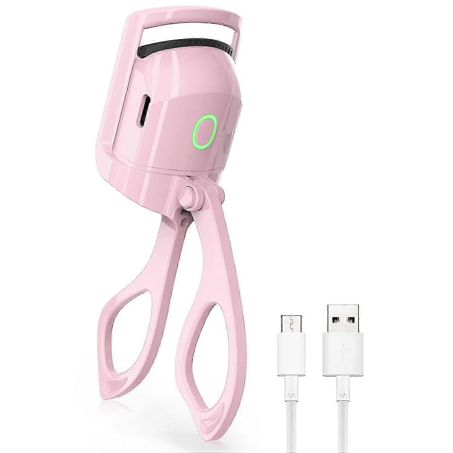 Eyelash Curlers - Heated Lash Curler for Quick & Natural Curling Eye Lashes, with Fast Pre-Heat, 2 Heating Modes, Rechargeable & Long Lasting 2025