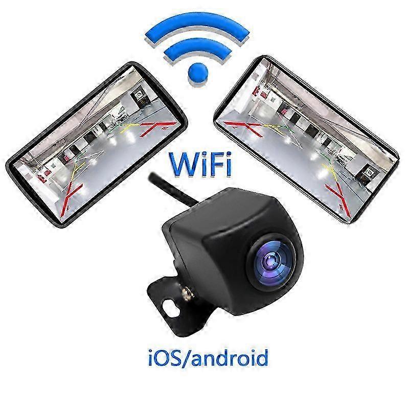 WiFi Reversing Camera with Night Vision and Waterproof Design, Mini Dash Cam for Rear View in UK Vehicles