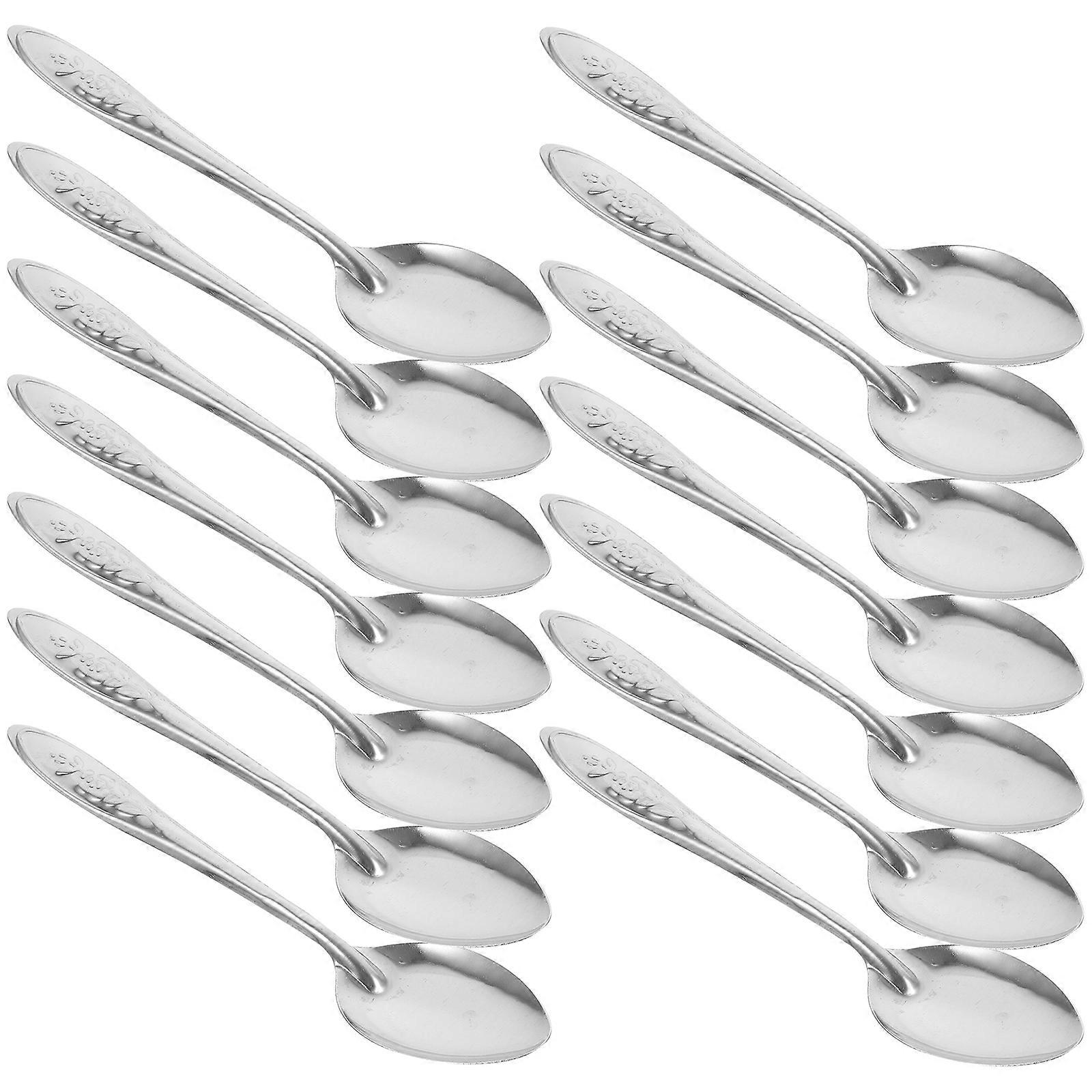 Stainless Steel Spoon Set 150 Pcs Ideal For Children Office Workers And Fast Food Users Featuring Durable And Rust Resistant Design