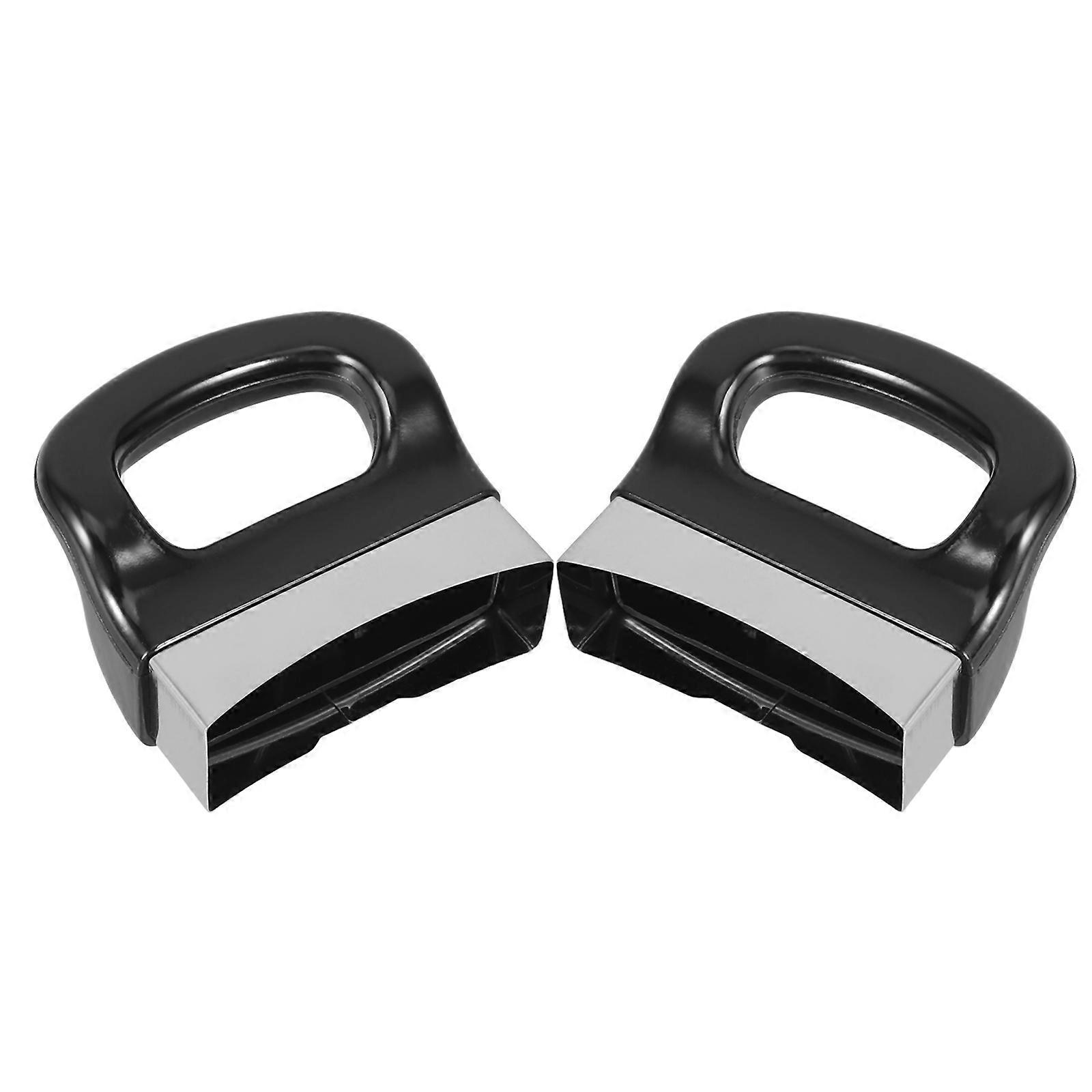 Pots And Pans Replacement Handles Kitchen Use Comfortable Grip Black 2.55X2.55X1.18in 2Pcs
