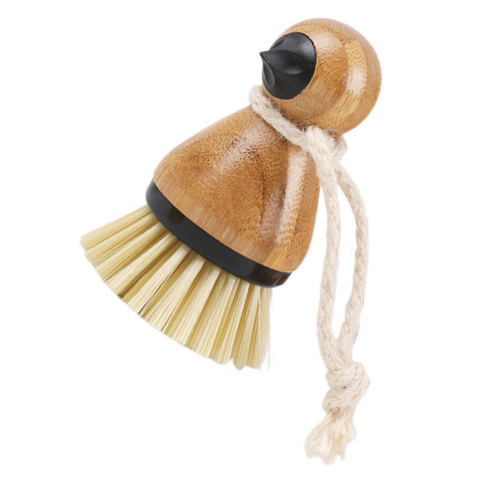 Fruit Vegetable Cleaner Plastic Cleaning Brush Vertical Kitchen Use 1Pack