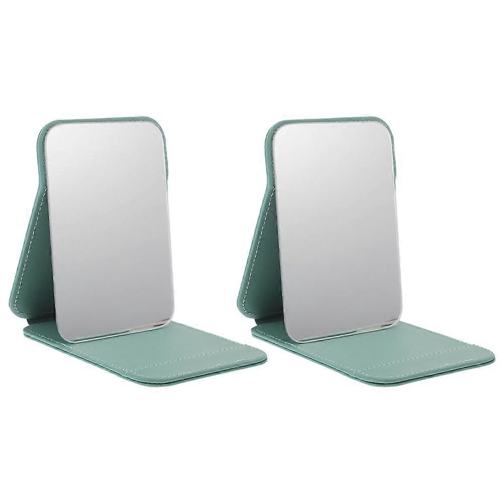 Compact Makeup Mirror Folding Mirror with Stand for Travel 10Pcs