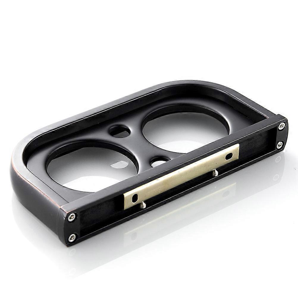 Heavy Duty Copper Toothbrush Rack 2Pcs Wall Mounting Solution For Bathroom Kitchen Spa With Humanized Design