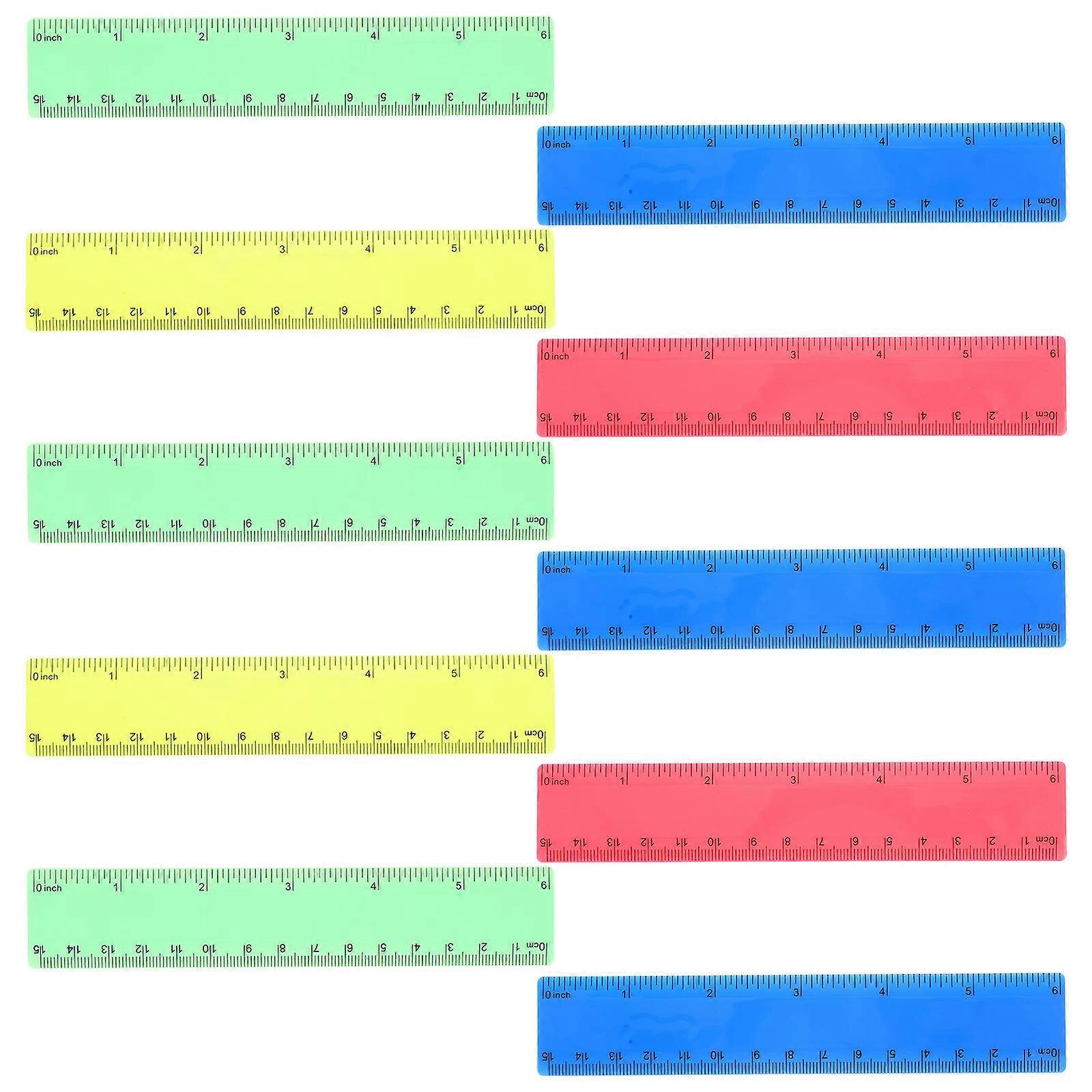 Creative Kids Rulers Colored Rulers for Students Use 40Pcs Set