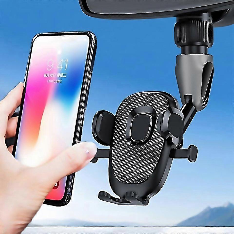 For Car Big Clip 360 Degree Rotating Mobile Phone Holder