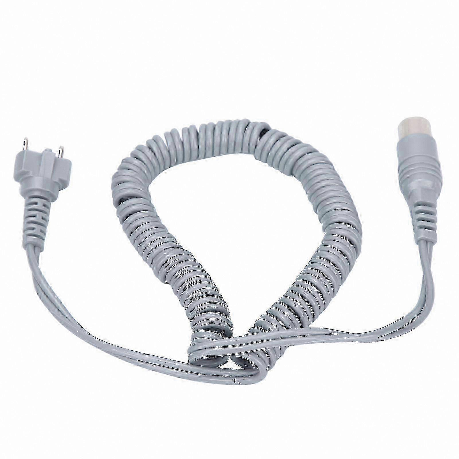 Gray Electric Nail Drill Handpiece Power Cable for Manicure Machine