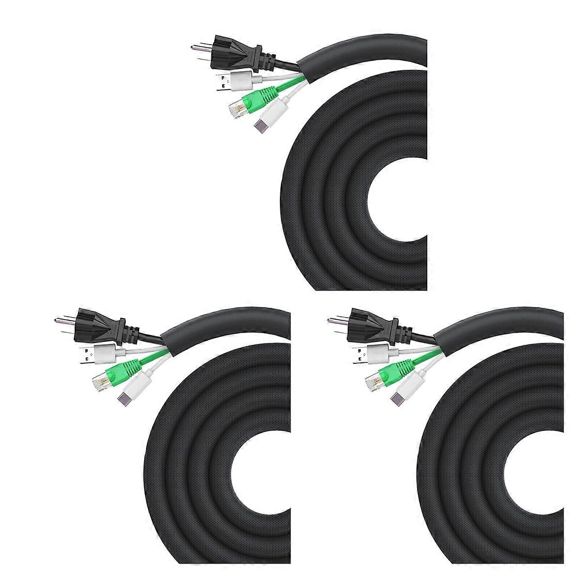 Dog and Cat Cord Protector 10ft ,Cable Sleeve 1/2inch