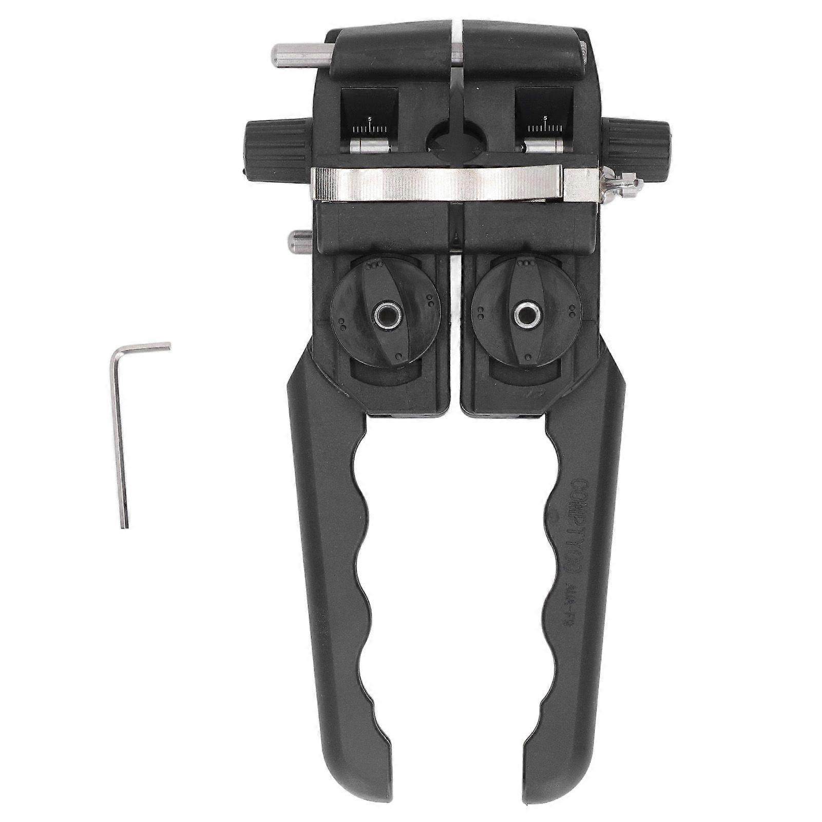 Fiber Optic Stripper Longitudinal Transverse 2 Way Adjustable Cable Stripping Knife for Wire Breaking