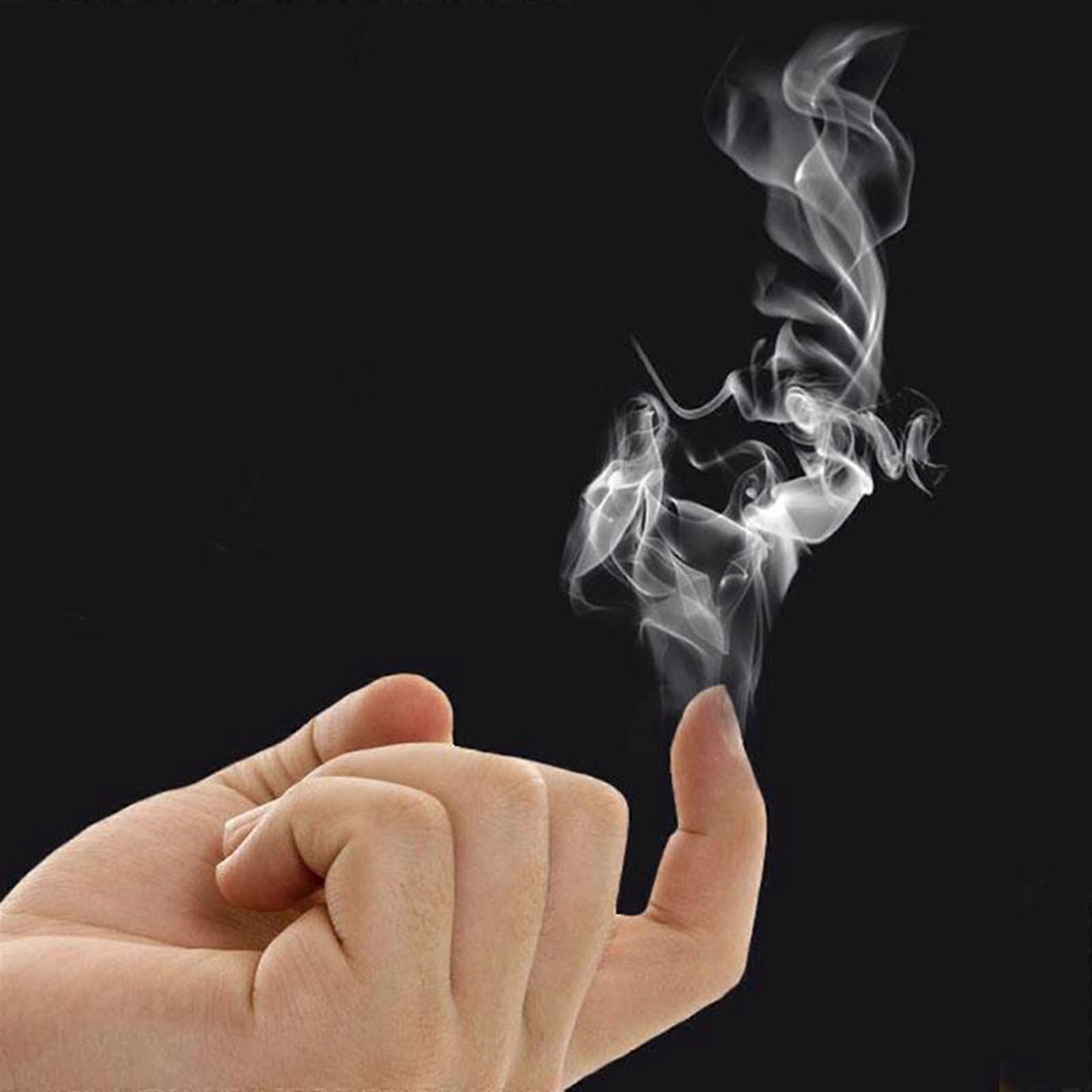 Magic Smoke Paper 10 Pcs Magic Trick Illusion Set for Magicians Create Mysterious Finger Smoke with Easy to Use Paper Strips