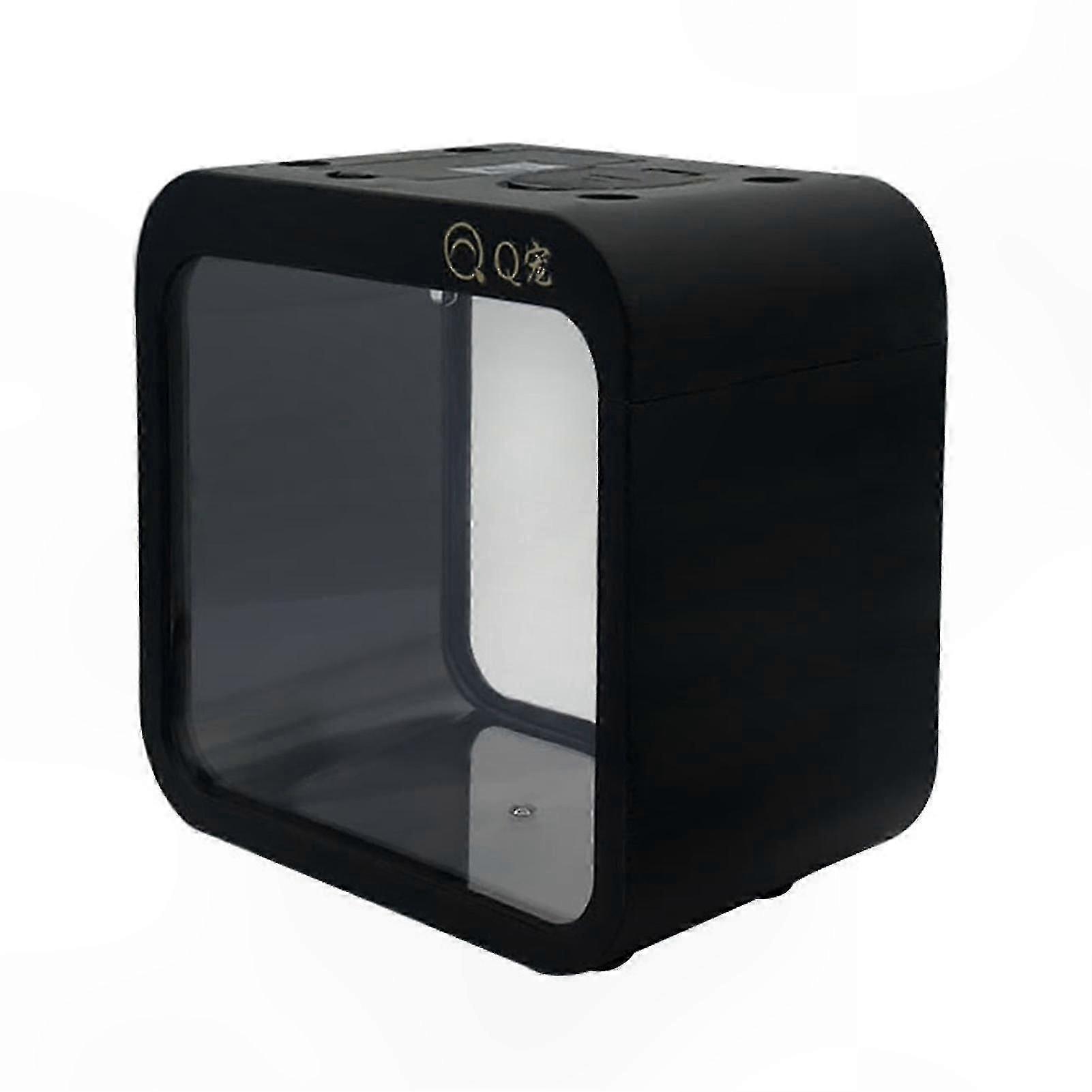 reusable fish tank with feeding window for aquarium setup