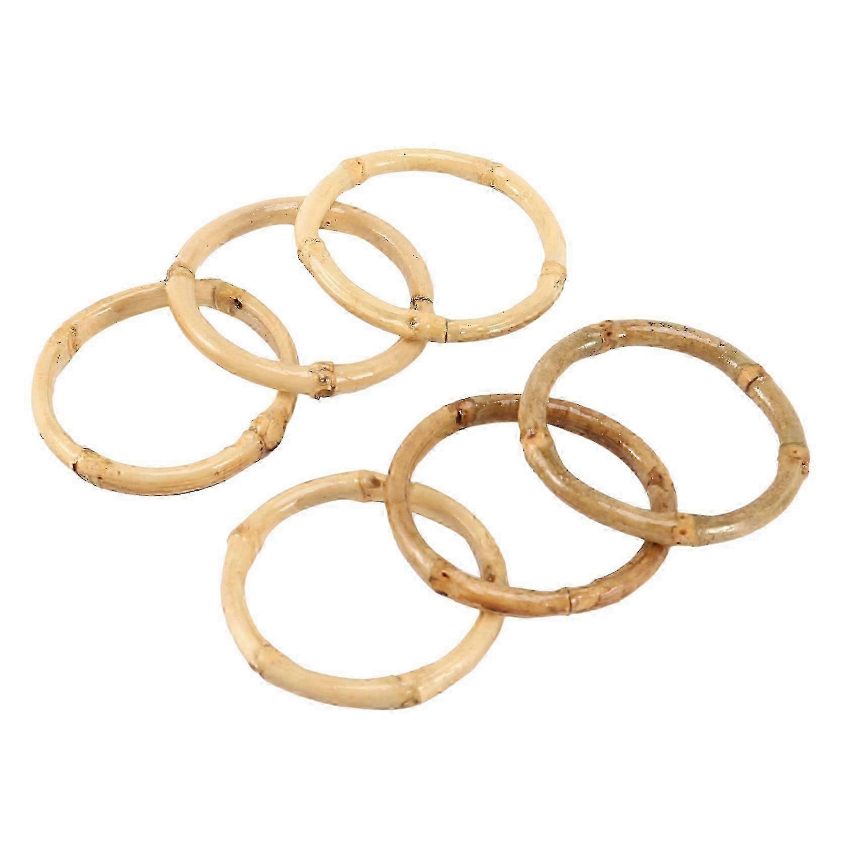 Handmade Bamboo Napkin Ring Rustic Natural Table Decor