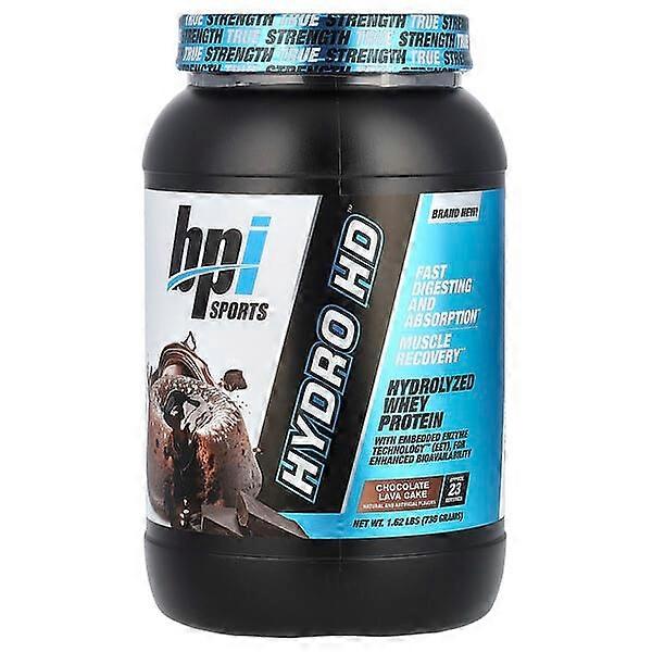 BPI Sports, Hydro HDÃÂÃÂ¢ÃÂÃÂÃÂÃÂ¢, Hydrolyzed Whey Protein, Chocolate Lava Cake, 1.62 lbs (736 g)