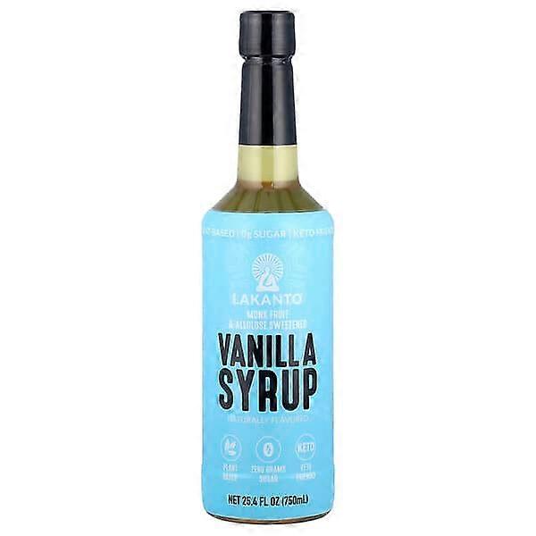 Lakanto, Vanilla Syrup, 25.4 fl oz (750 ml)