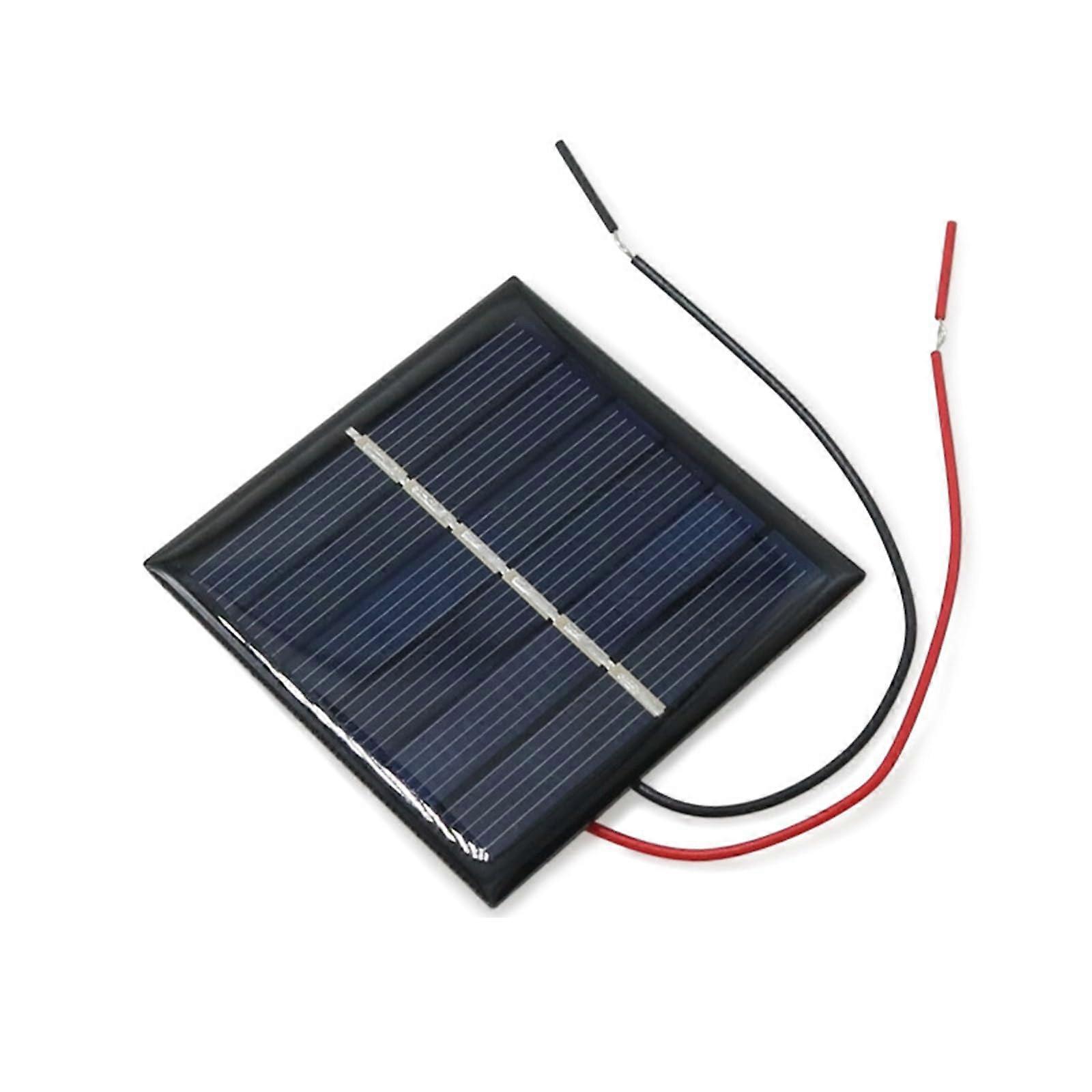 Outdoor Solar Panel 23V 100mA Efficient Compact Charger for Low Voltage Devices and Emergency Lights