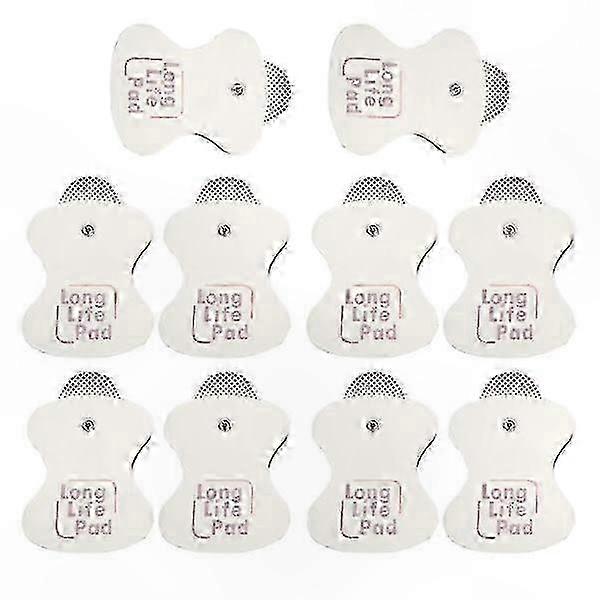 Electrode Pads Replacement for Massagers, Long Life Accessories, 10 Pack
