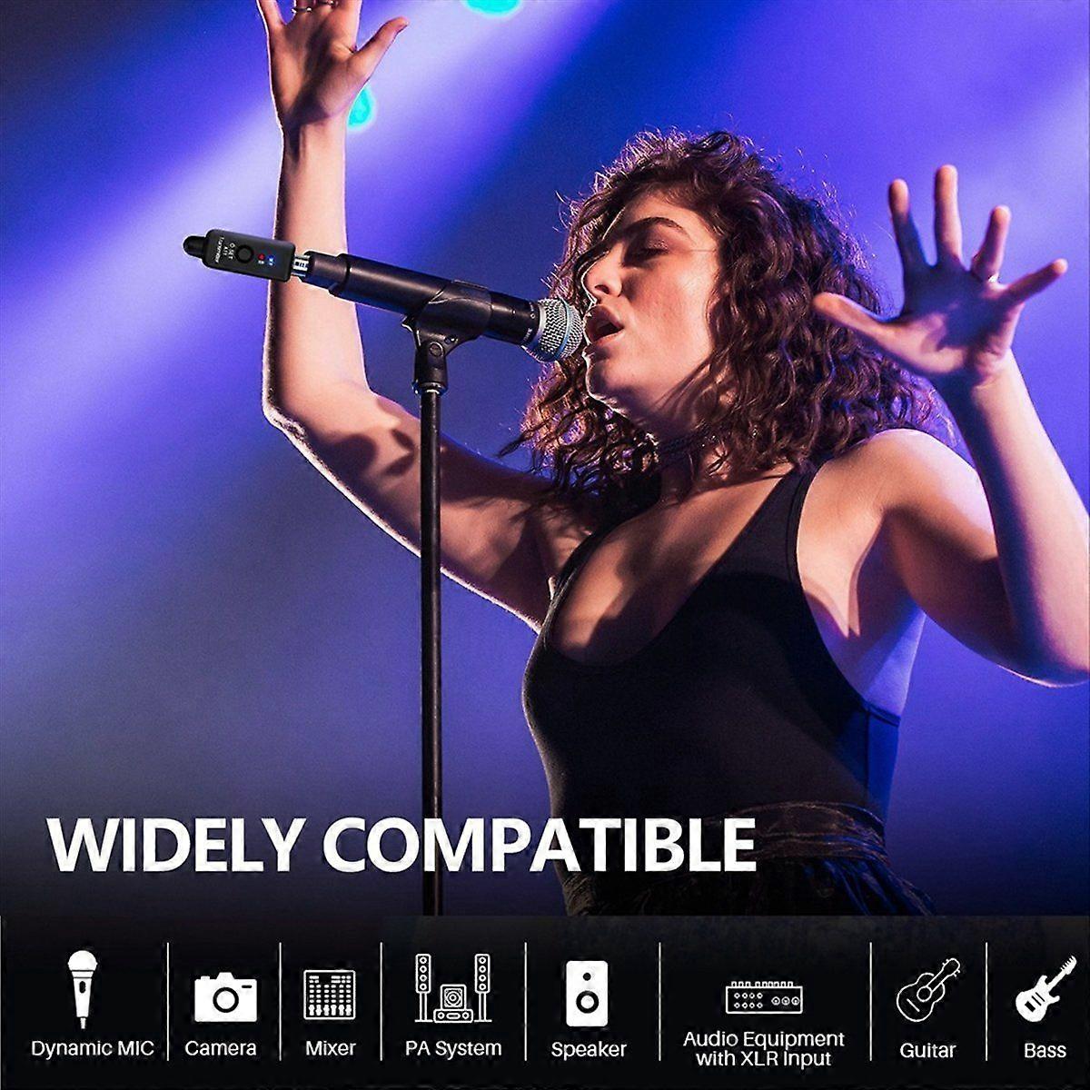 A11 Wireless Microphone Transmitter Receiver 2.4Ghz