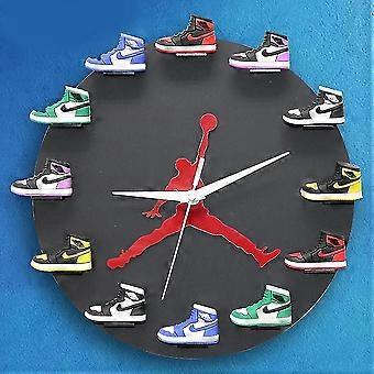 mini jordan shoe clock