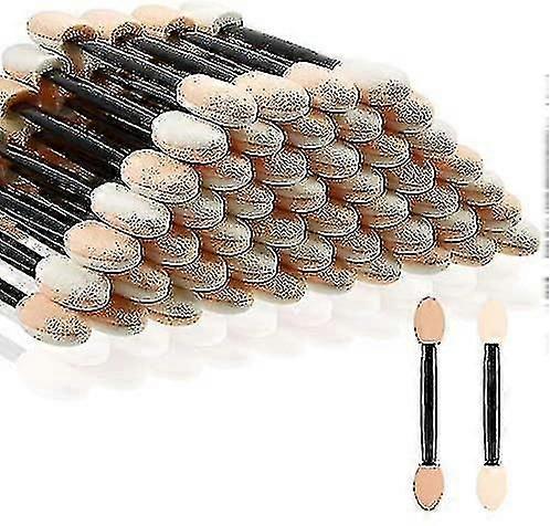 Eyeshadow Applicators, Eyeshadow Brush Sponge Applicator 50pcs Disposable