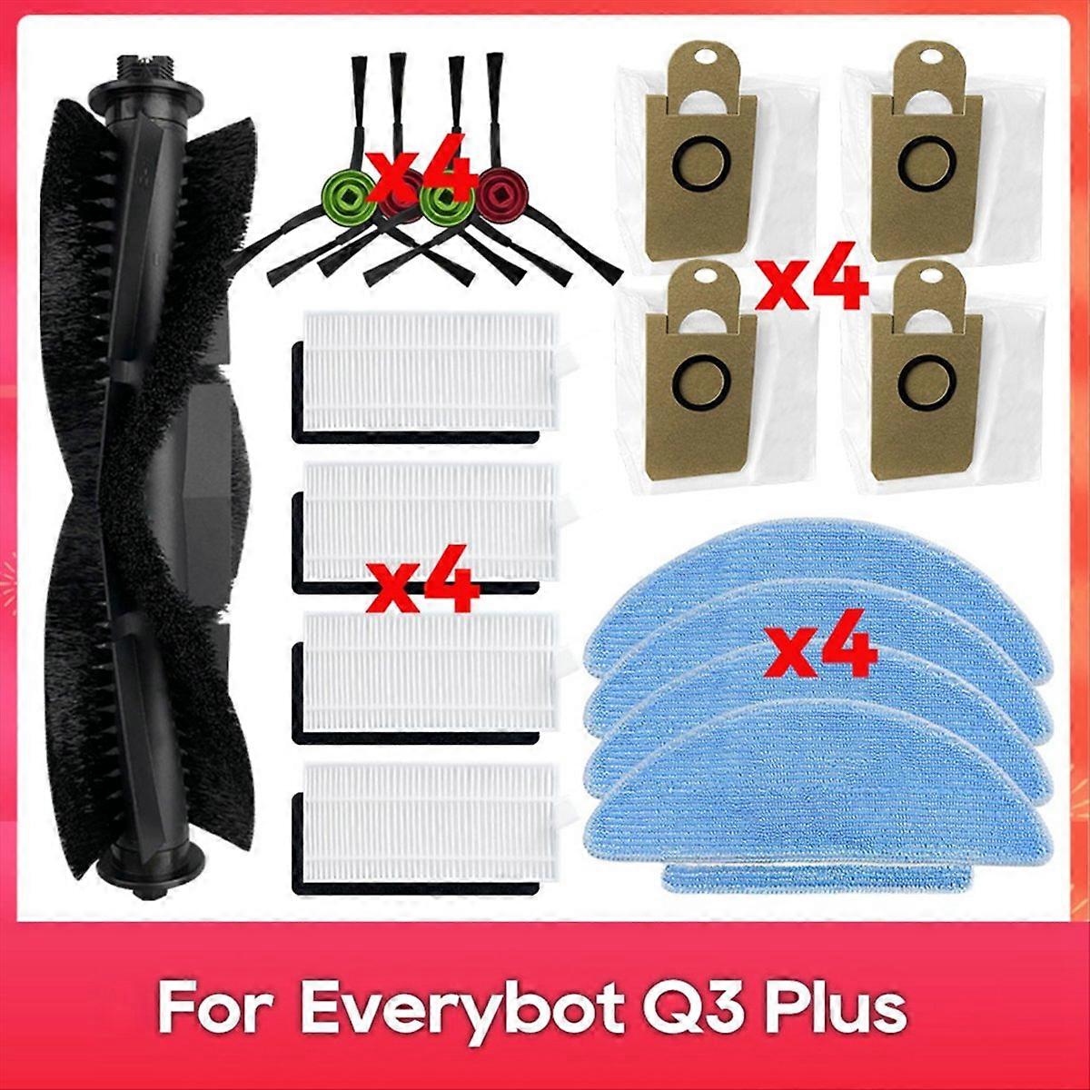 For Everybot Q3 Replacement Parts Accessories Main Side Brush