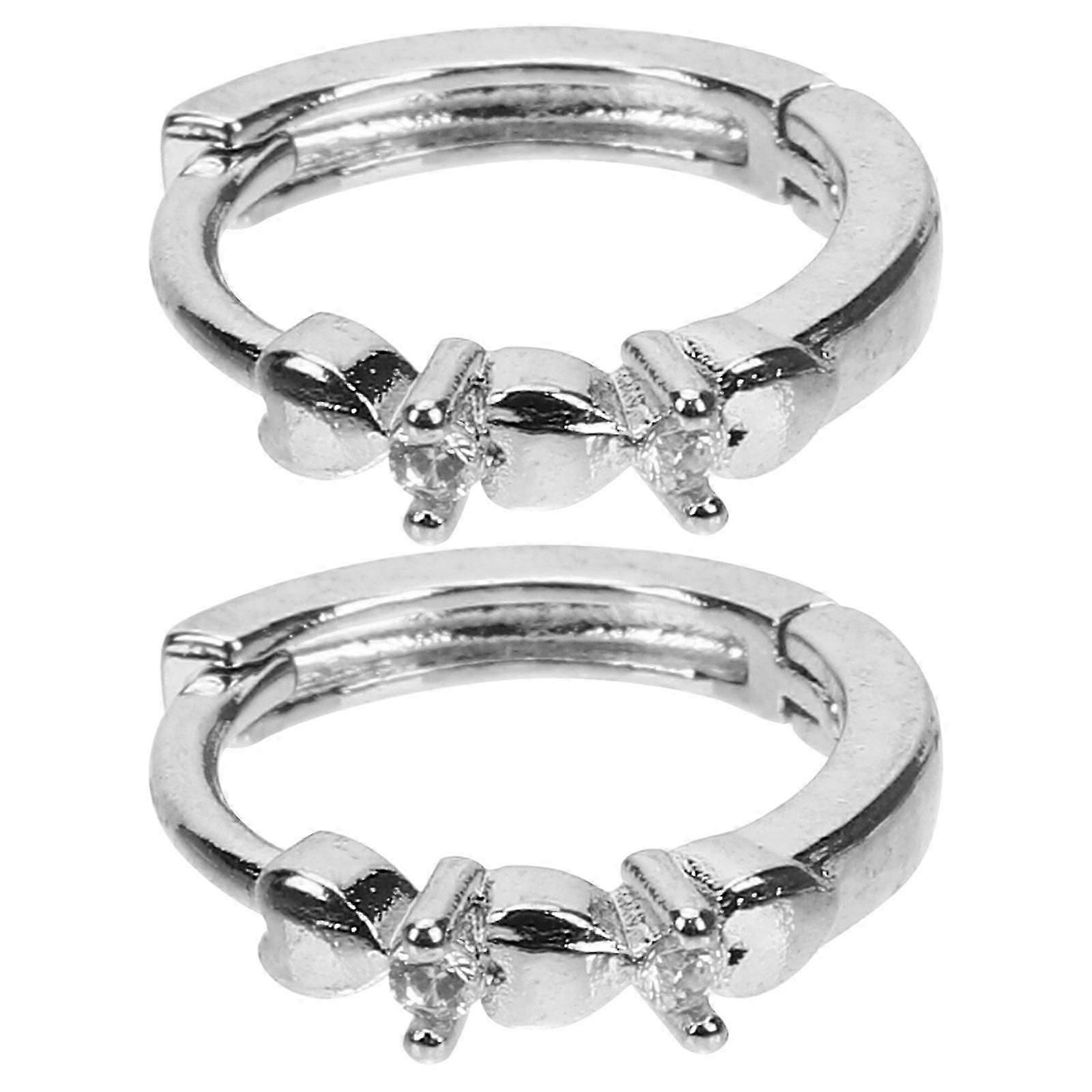 Heart Stud Earrings  for Women's