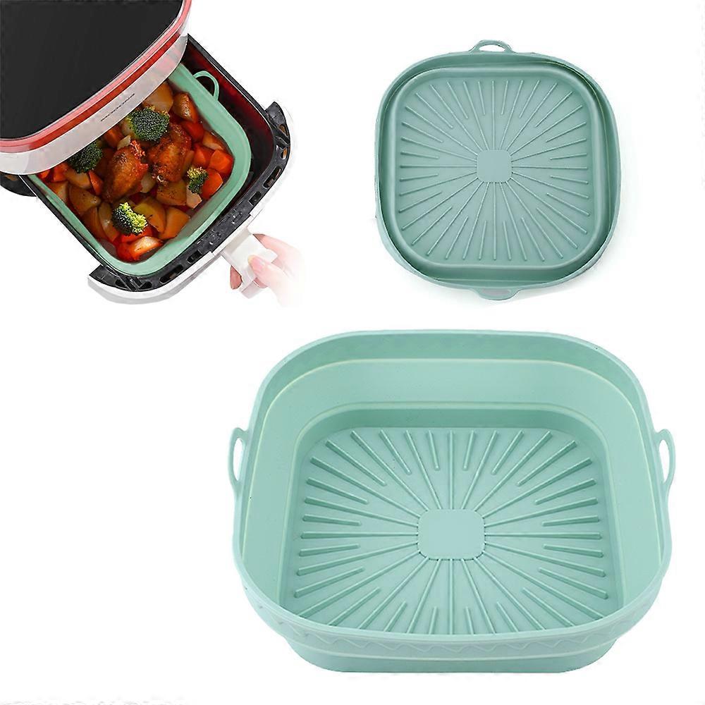 Silicone Air Fryer Liner Reusable Foldable Round Square