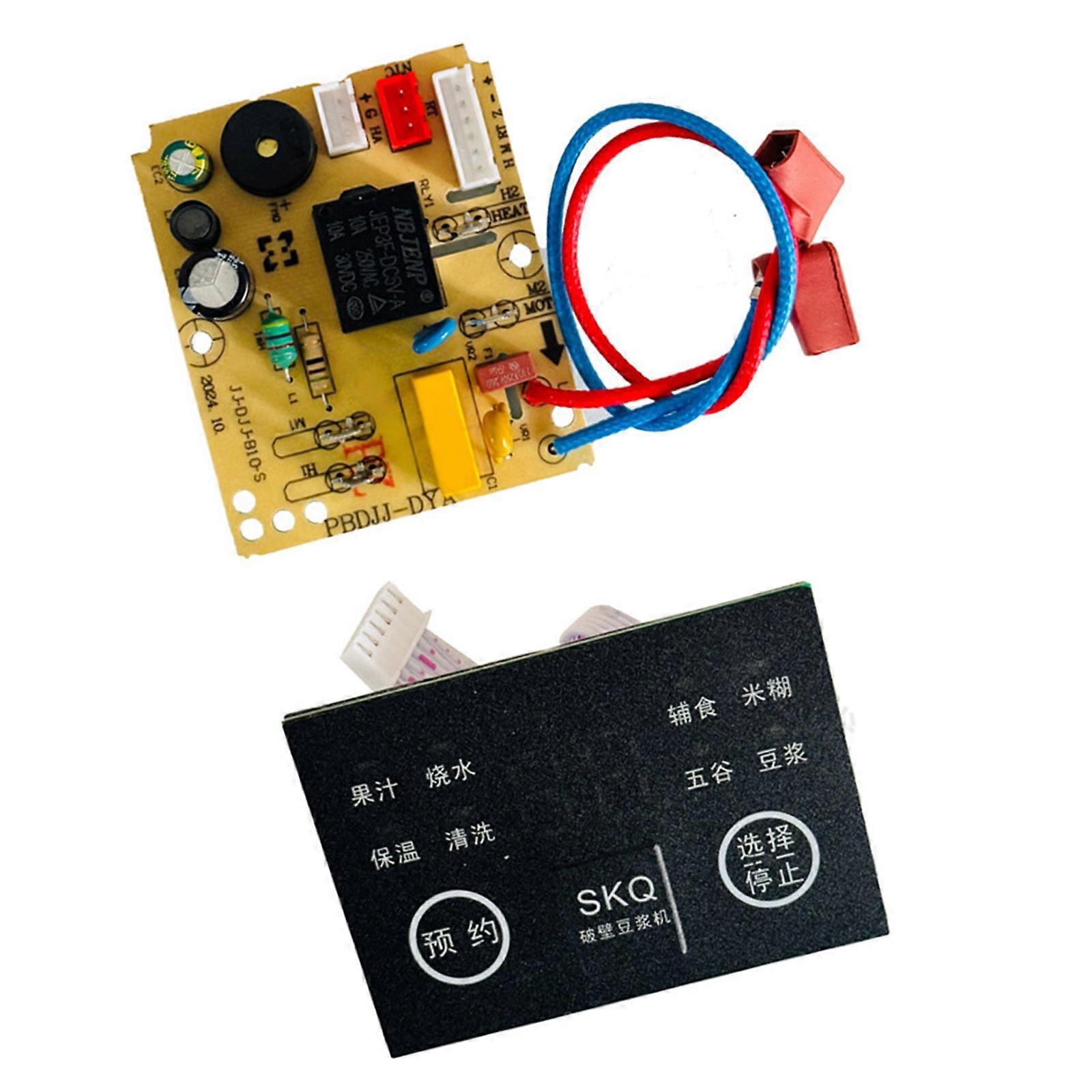 Blender Circuit Board PCBA Control Board Precisions Temperature and Timing Maintenance Part PCBA Replacement Part Multicolor